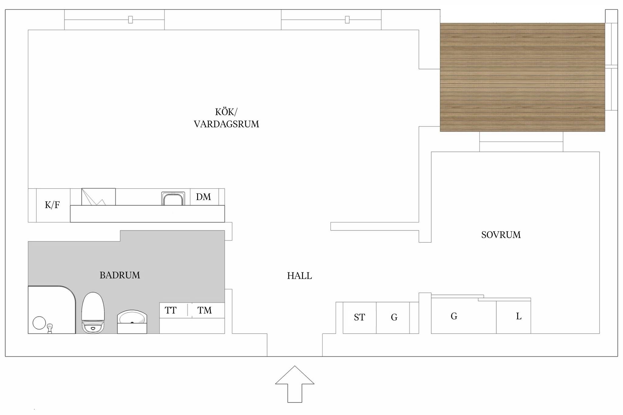 2 rum Lägenhet på Välluddevägen 7A Välludden Växjö kommun - bild 21