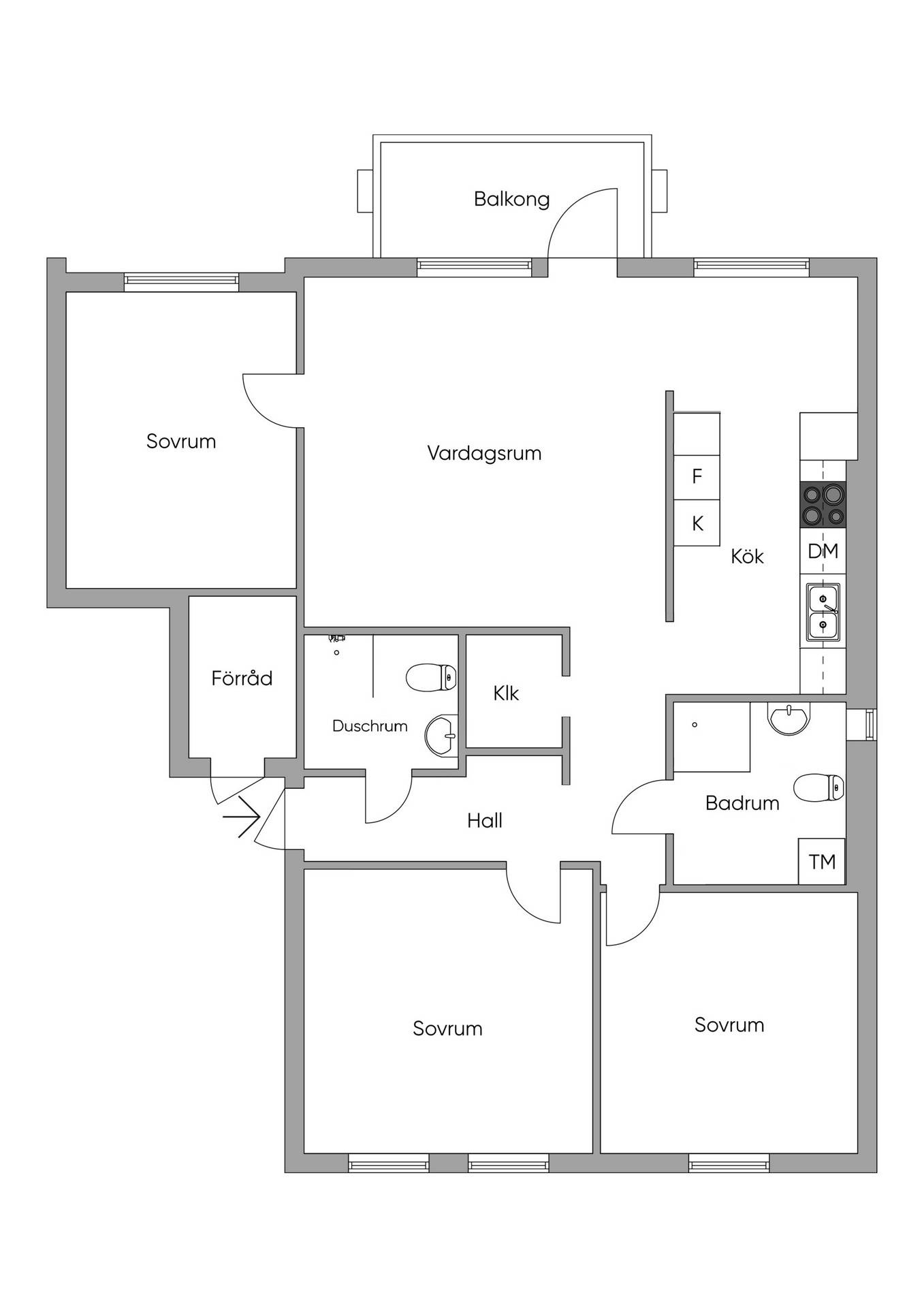 4 rum Lägenhet på Lillåkersvägen 35 Gångsätra Lidingö kommun - bild 18