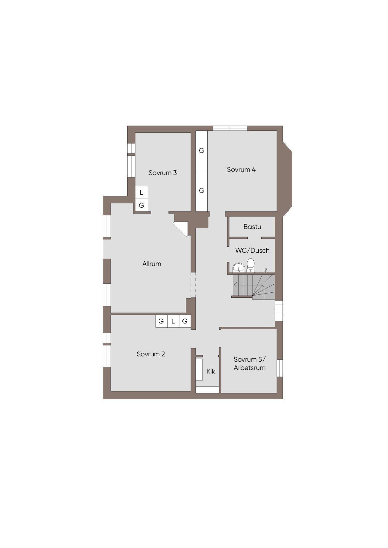 7 rum Villa på Bragegatan 14 Mossle Värnamo kommun - bild 59