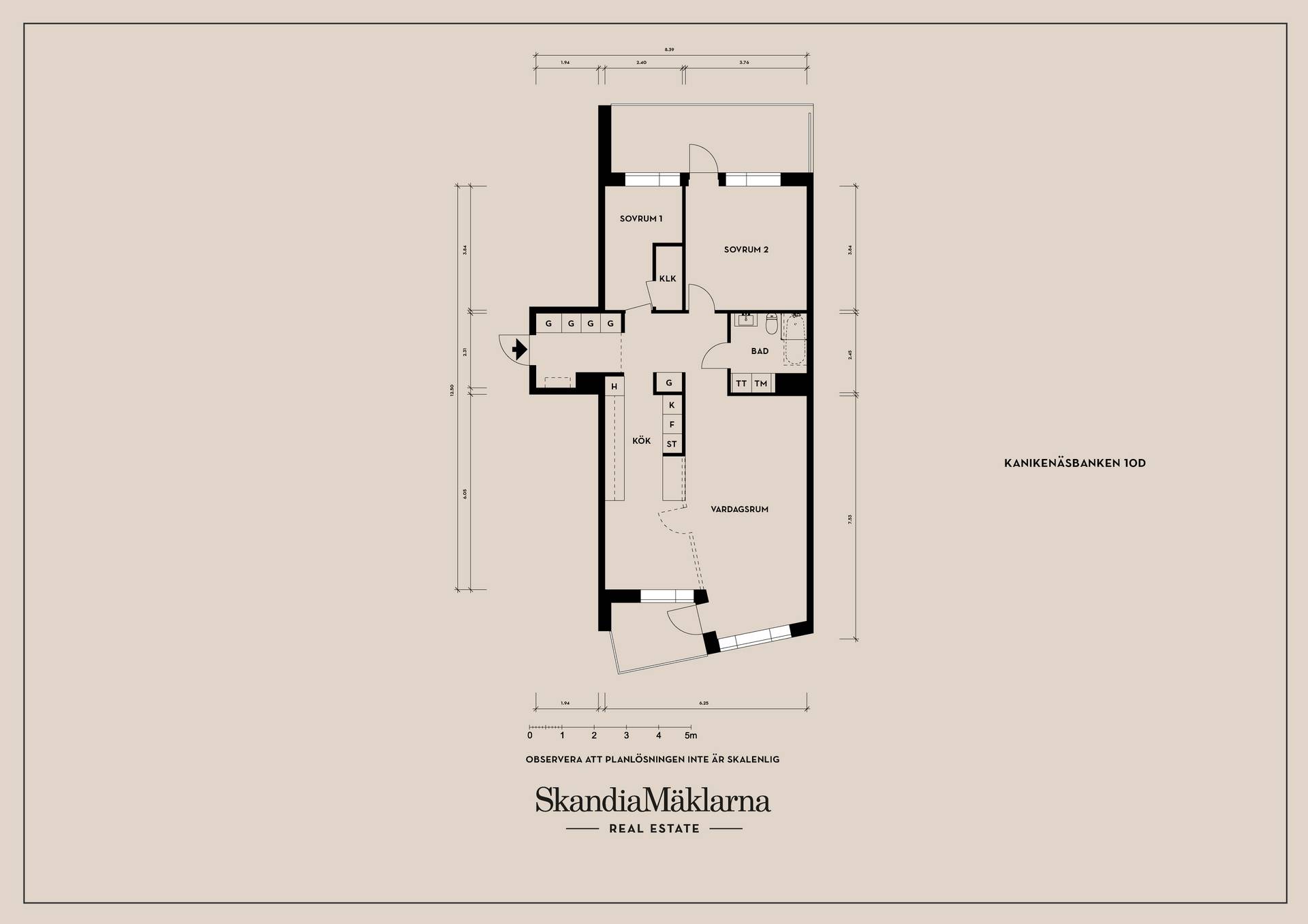 3 rum Lägenhet på Kanikenäsbanken 10D Inre hamn Karlstads kommun - bild 15