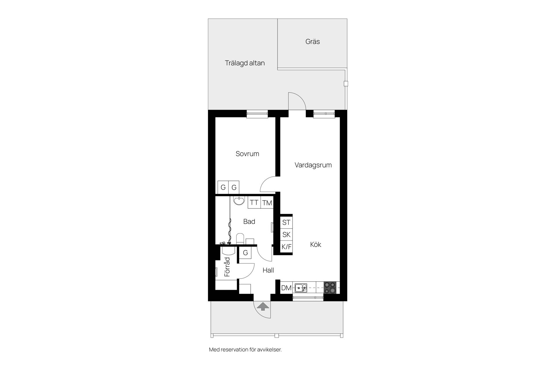 2 rum Lägenhet på Sjudarevägen 36 A Visby - Terra Nova Gotlands kommun - bild 17
