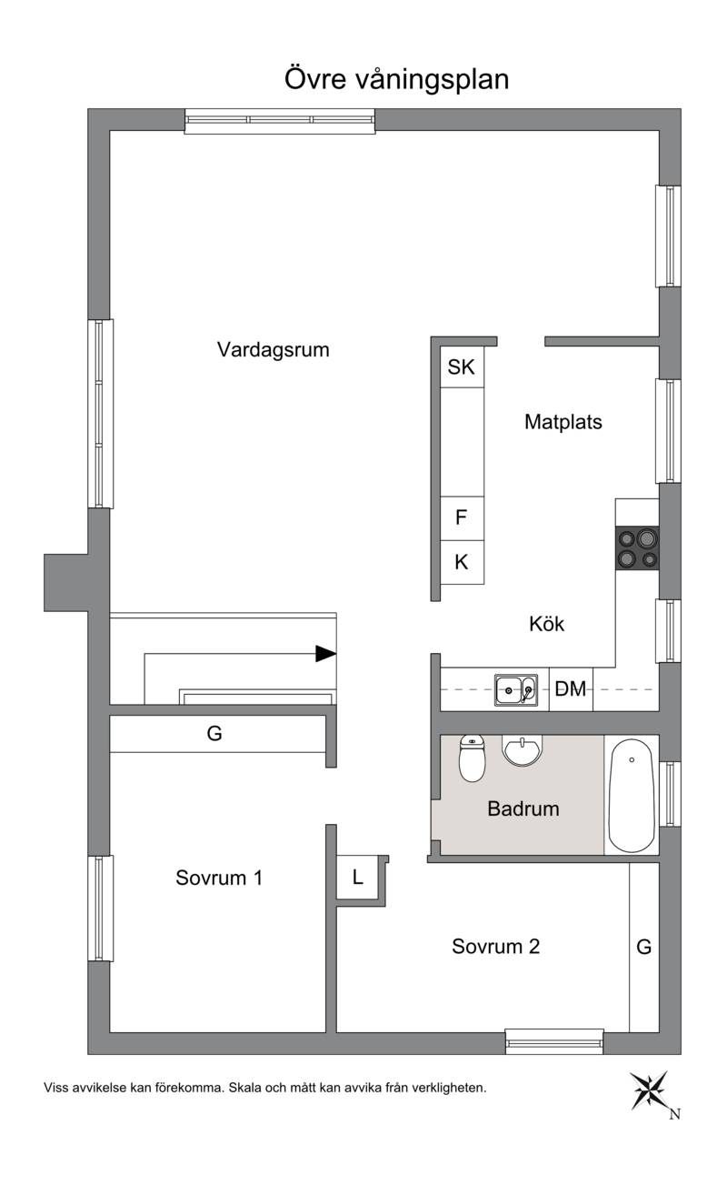 179 m² Villa på Hammarbrinken 6 Hässelby Södra Villastad Stockholms kommun - bild 48