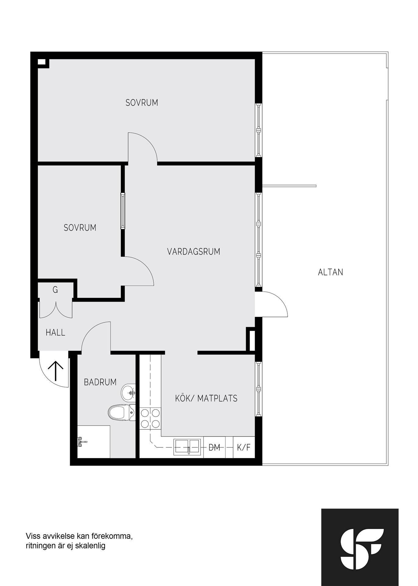 2.5 rum Lägenhet på Sankt Albans väg 2 Norsborg Botkyrka kommun - bild 25