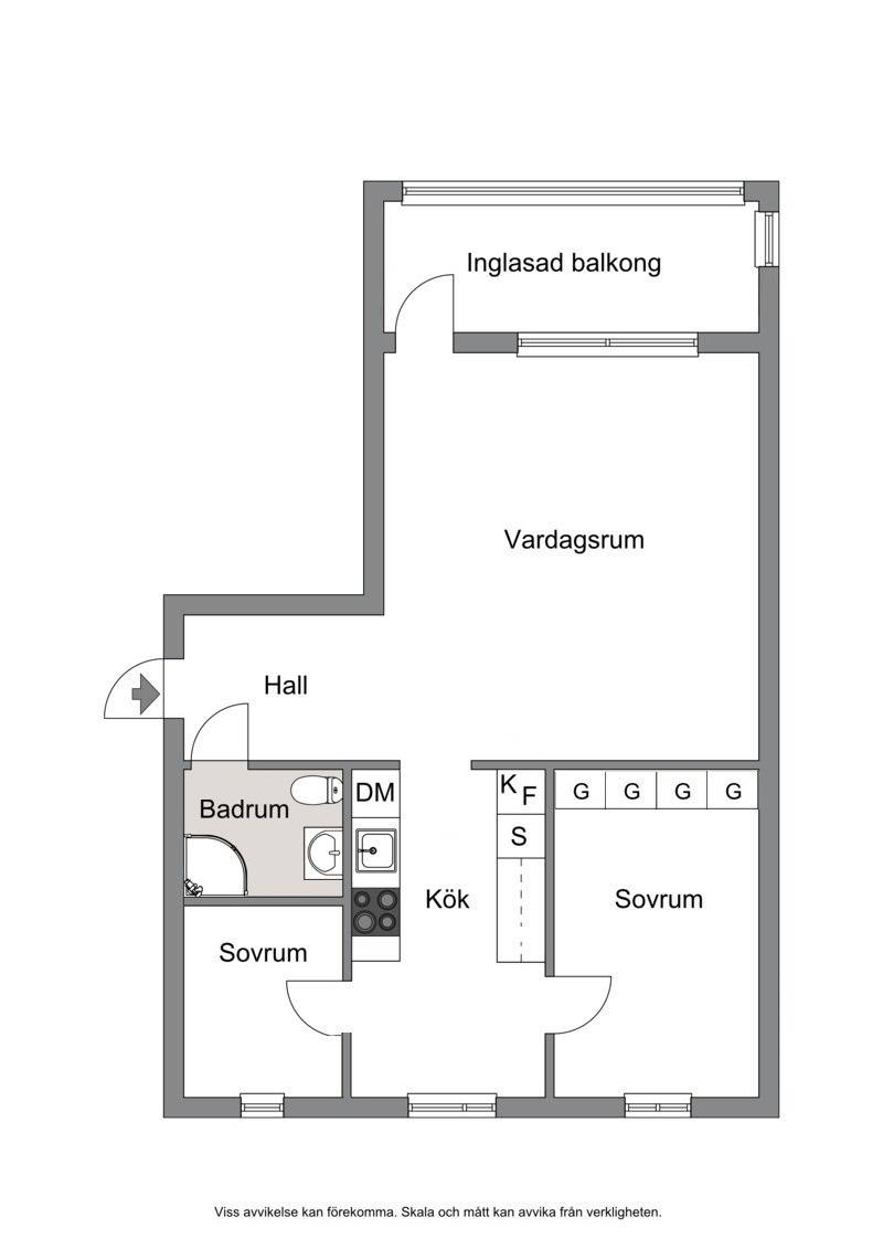 3 rum Lägenhet på Hemmansvägen 19 Öster Halmstads kommun - bild 18