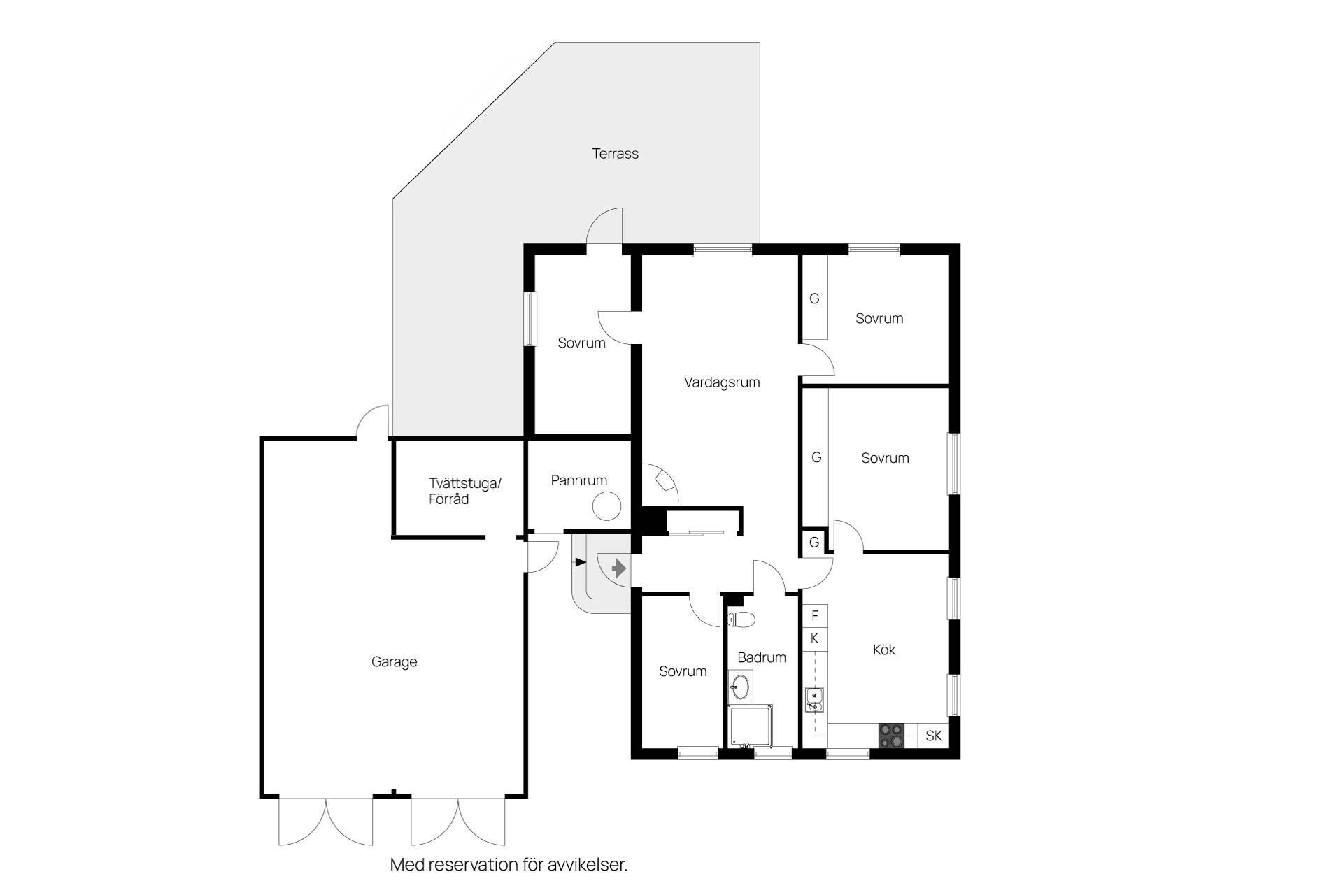 5 rum Villa på Gärdhemsgatan 4 Skultorp Skövde kommun - bild 27