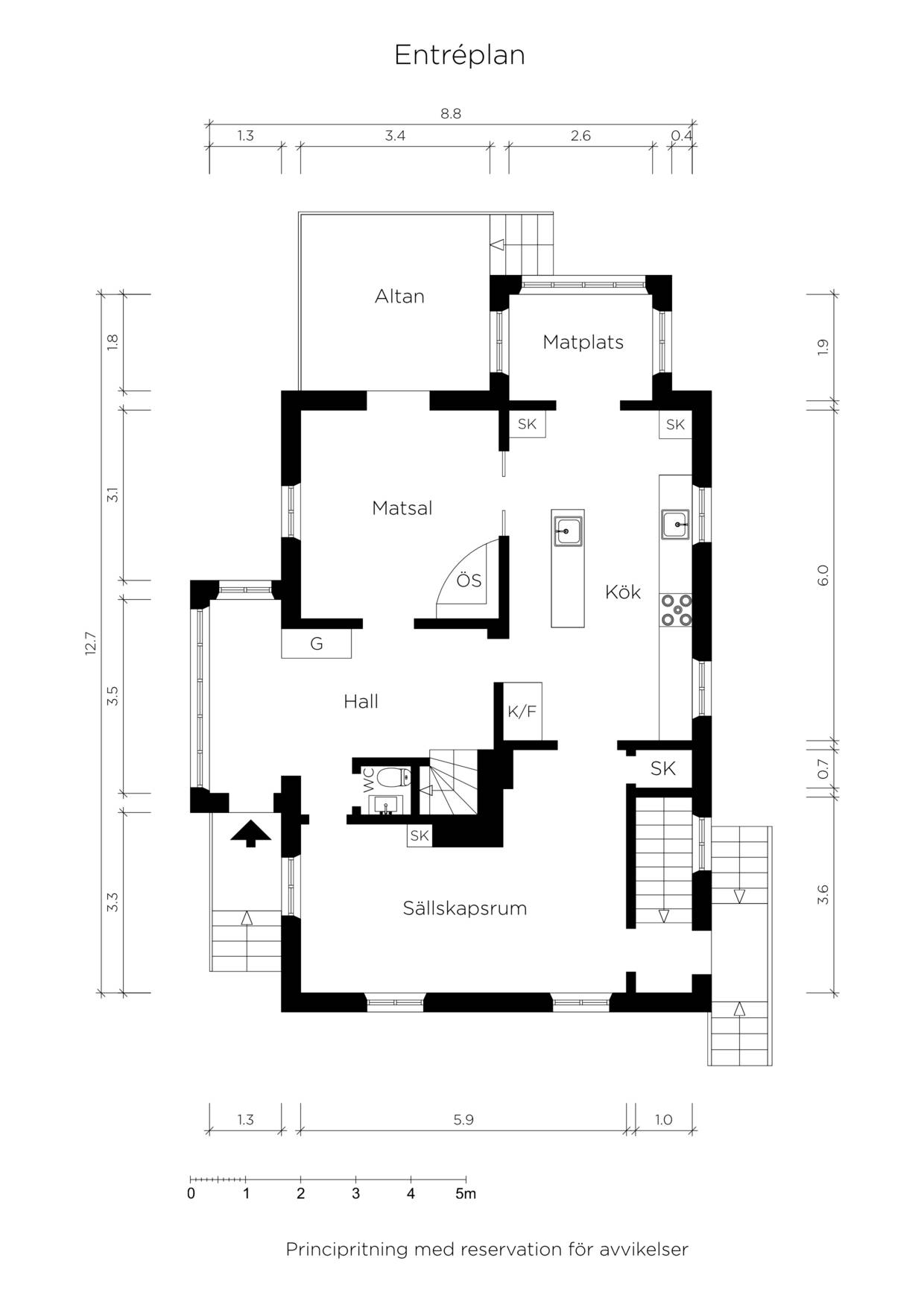 7 rum Villa på Väktarstigen 3 Äppelviken/Bromma Stockholms kommun - bild 75