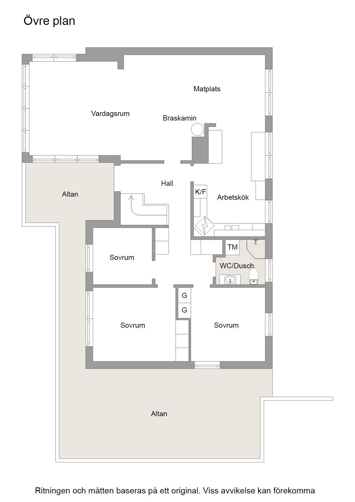 6 rum Villa på Mellbygatan 34 Gränna Jönköpings kommun - bild 38