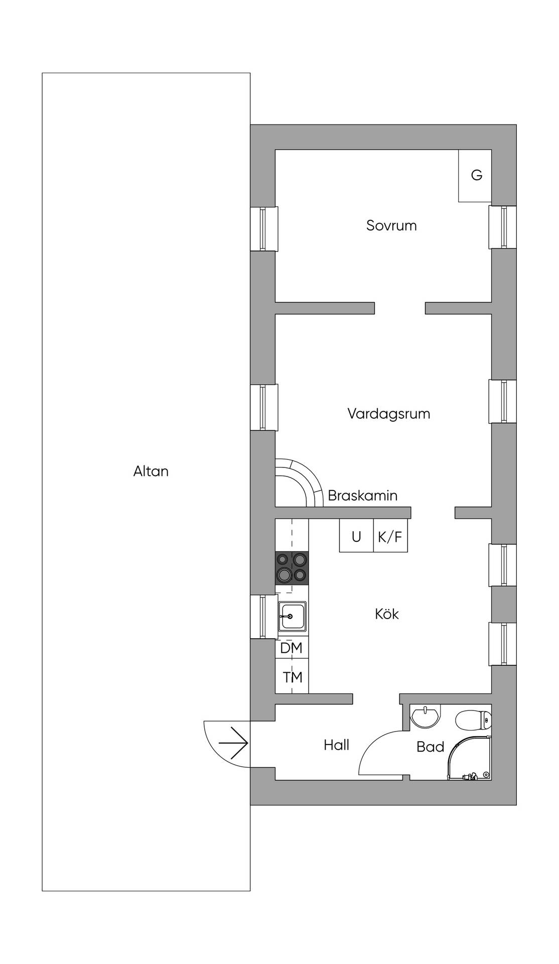 2 rum Villa på Bröndomevägen 441 Vallda Kungsbacka kommun - bild 20