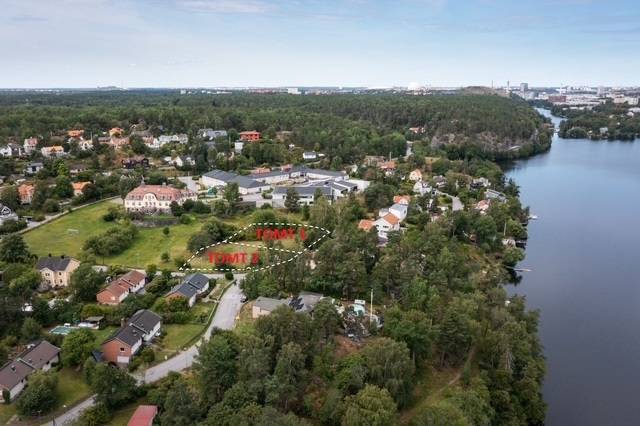 tomt på Smedjevägen 18 TOMT 2 Hästhagen, Nacka kommun - bild 3