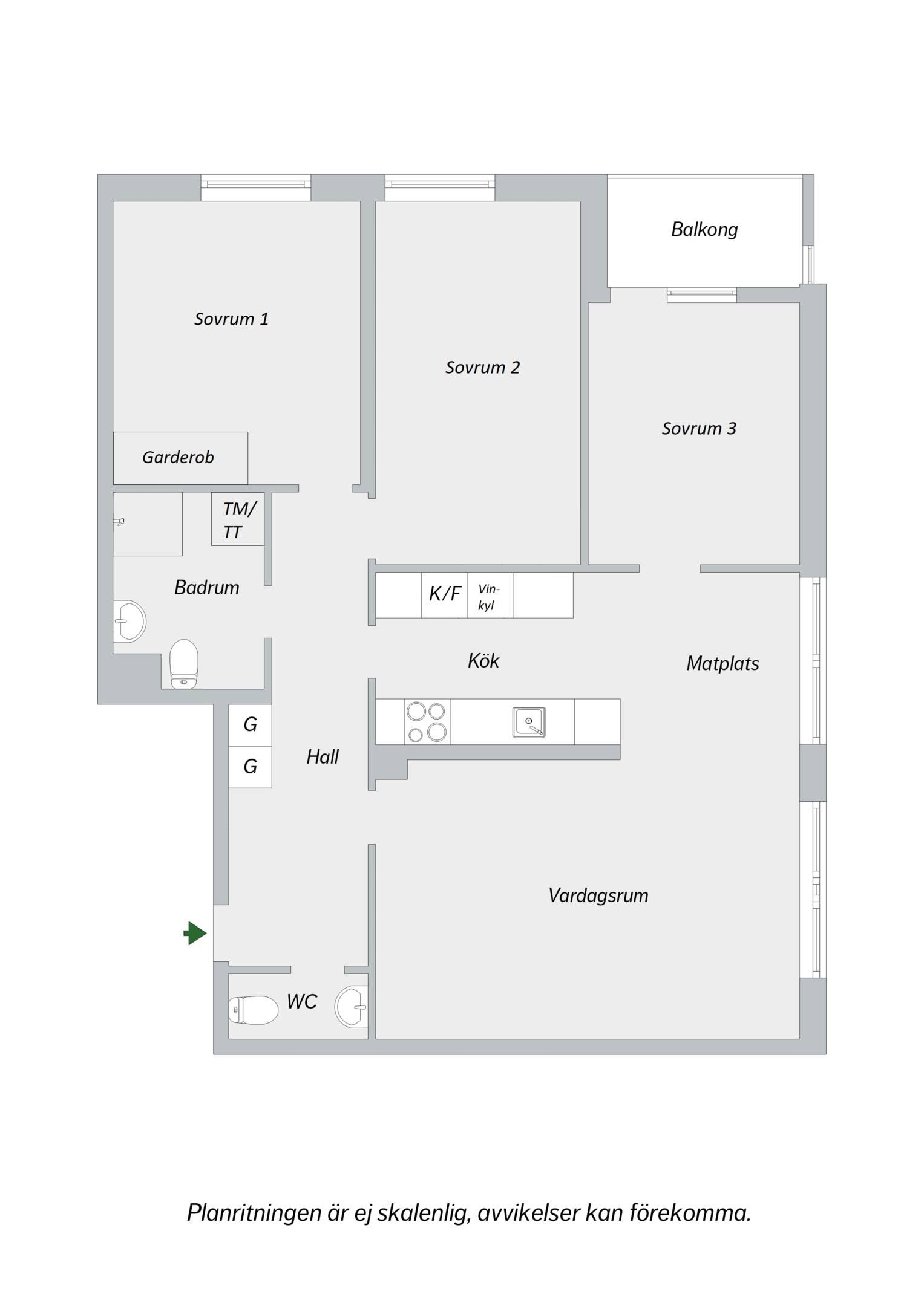4 rum Lägenhet på Timmermansgatan 17, 4tr Södermalm Stockholms kommun - bild 24