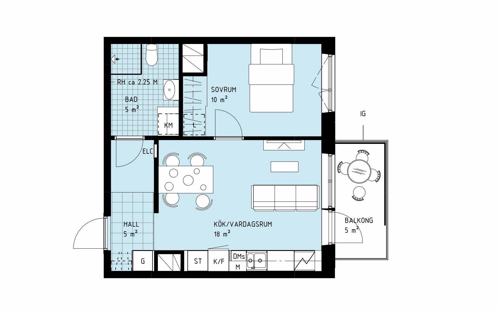 2 rum Lägenhet på Mobilgatan 4A Telefonplan Stockholms kommun - bild 18