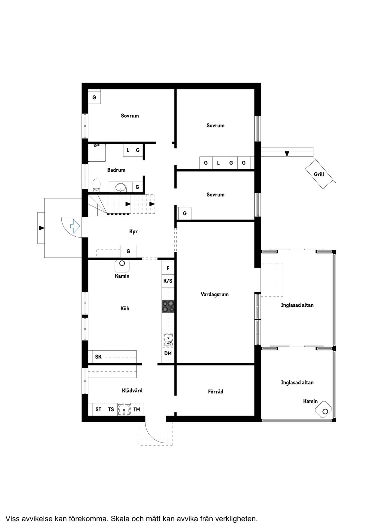 7 rum Villa på Freluga Smensbacken 4476 Bollnäs Bollnäs kommun - bild 22