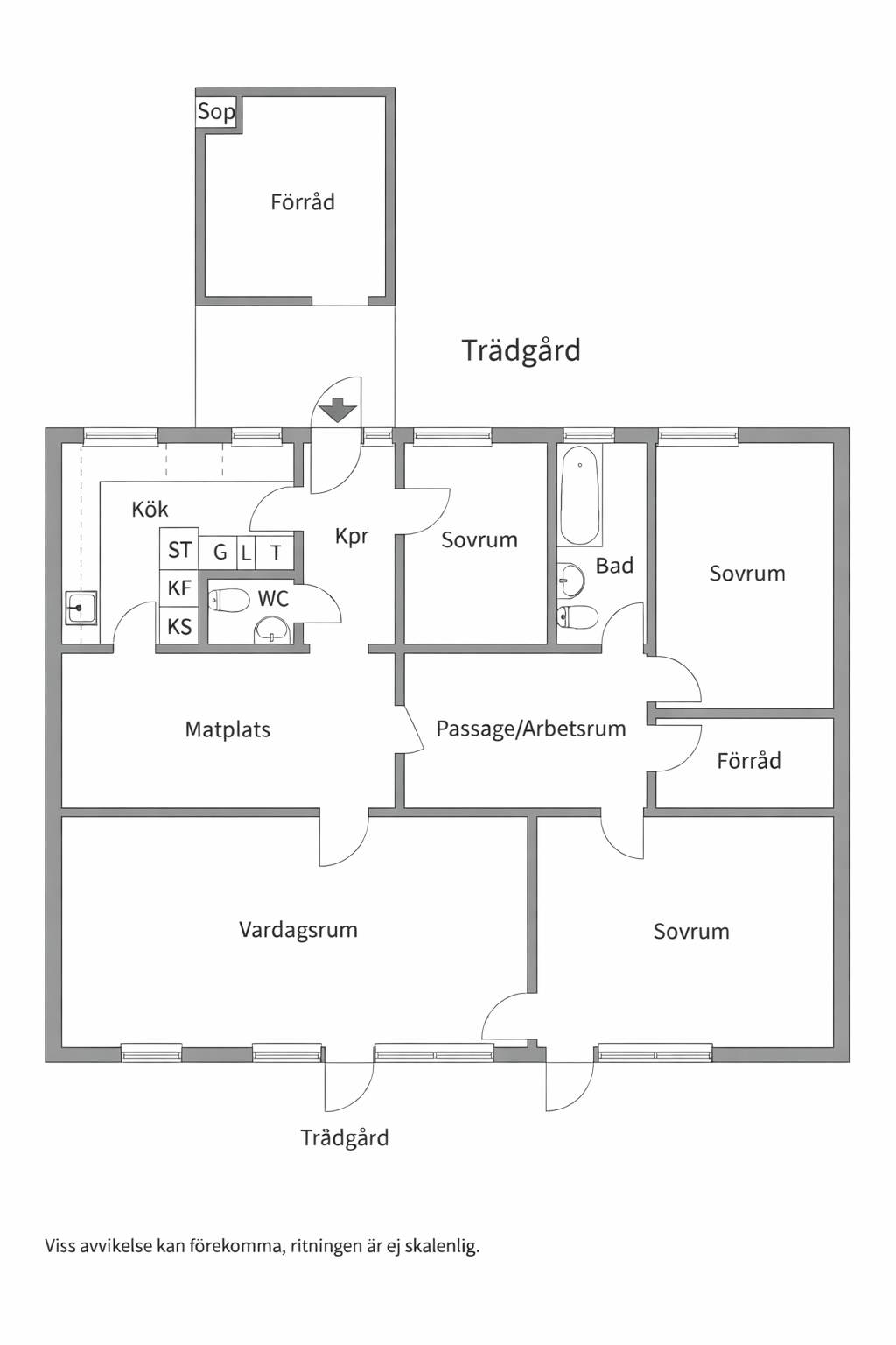4 rum Radhus på Sten Stures väg 6 Duvnäs Utskog Nacka kommun - bild 20