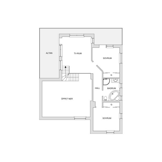6 rum Villa på Bäringsvägen 33 Torslanda - Andalen Göteborgs kommun - bild 51