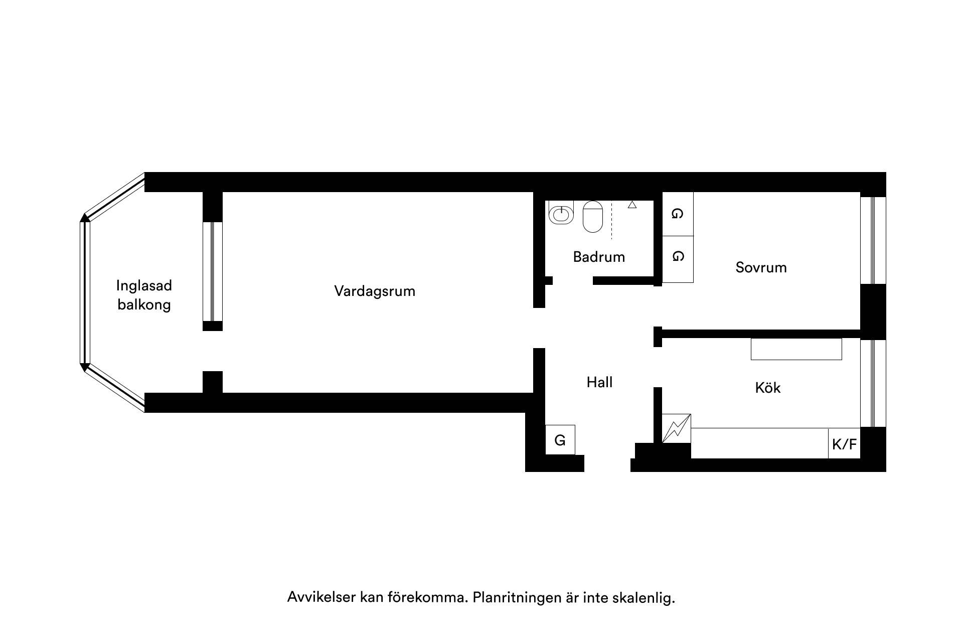2 rum Lägenhet på Kronborgsvägen 18A Pildammarna Malmö kommun - bild 32