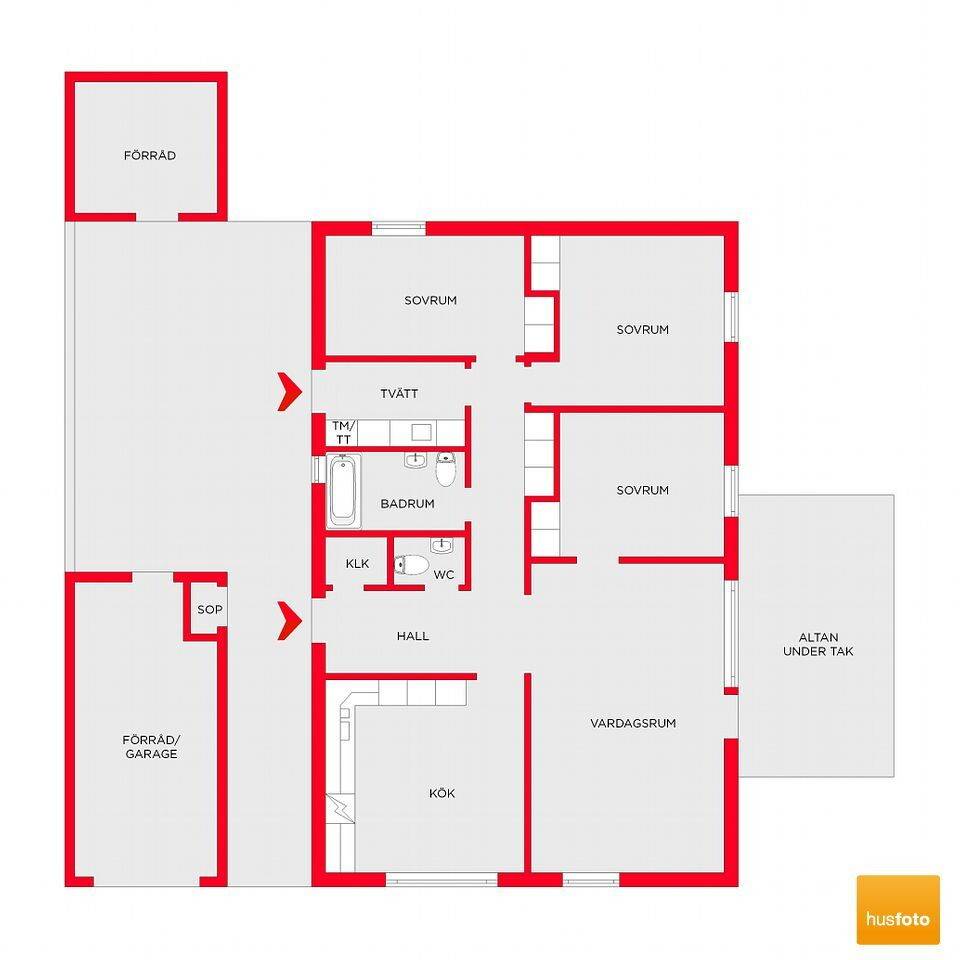 4 rum Villa på Nunnebanan 36 Stavsjö Norrköpings kommun - bild 28