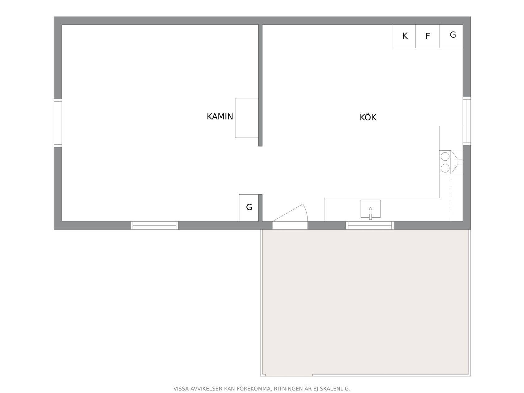 31 m² Fritidshus på Grötlingbo Kauparve 639 Södra Gotland Gotlands kommun - bild 25