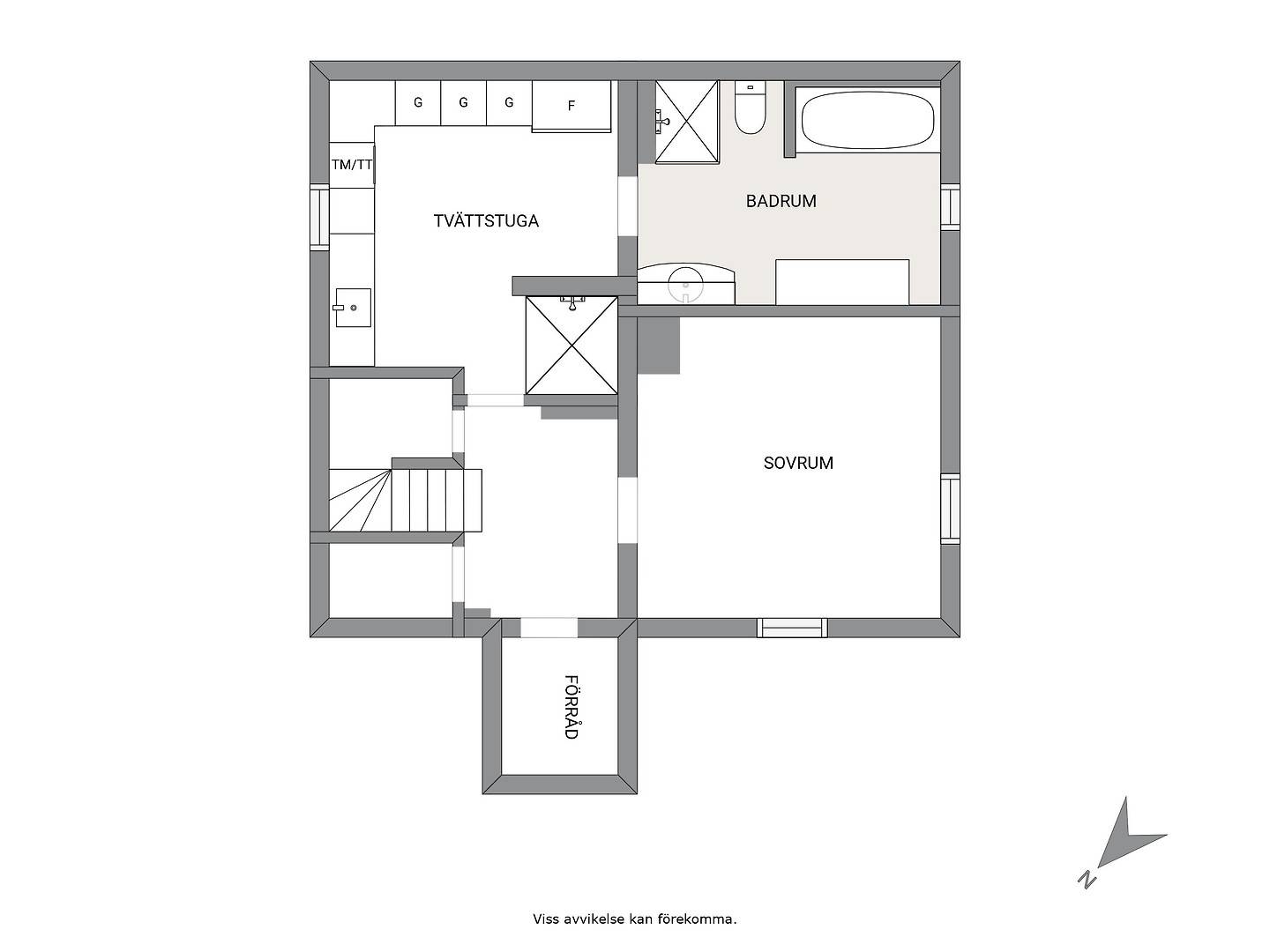 4 rum Villa på Berggatan 41 Munksund Piteå kommun - bild 40