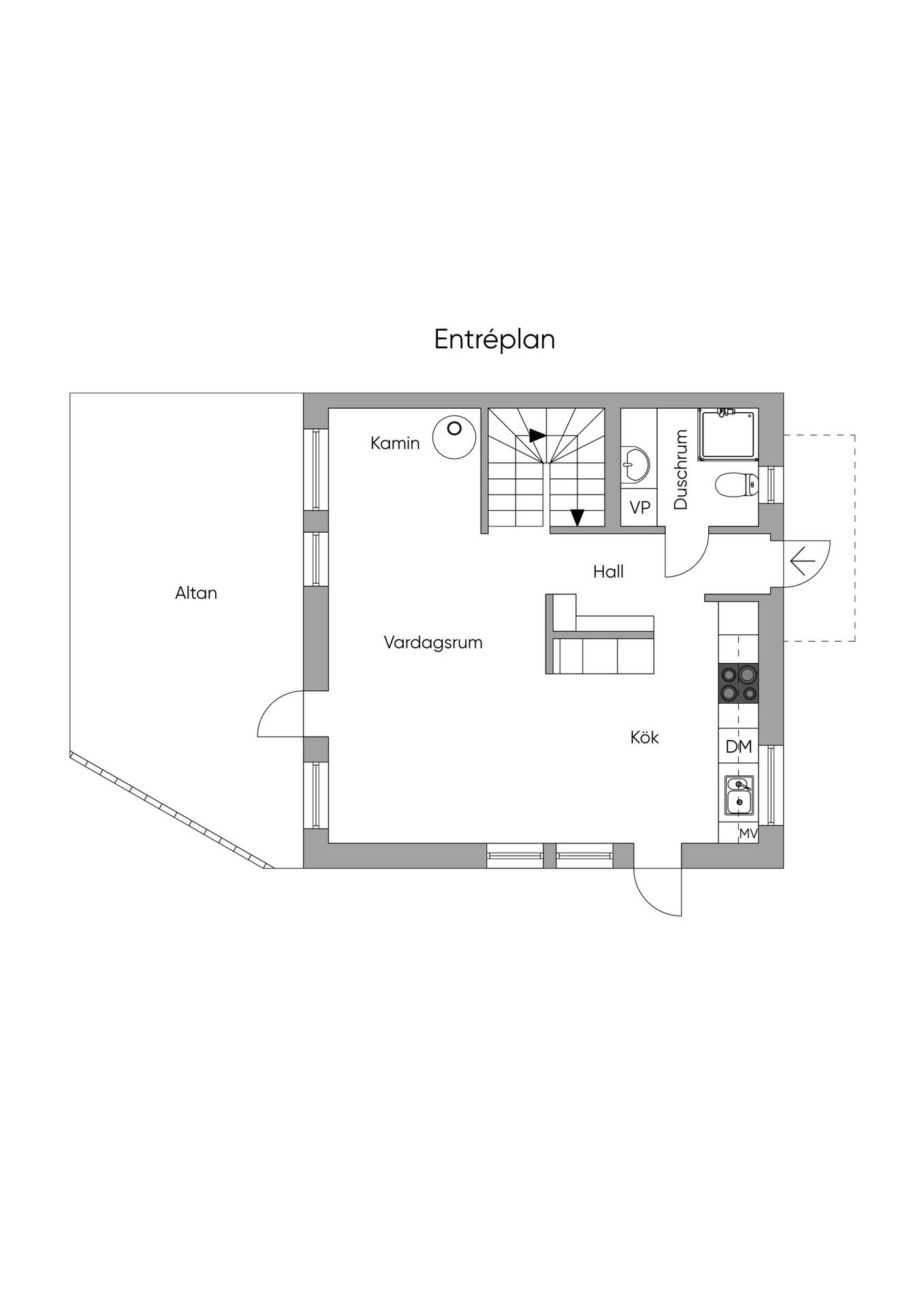 5 rum Parhus på Berguddsvägen 32A Hässelby Södra Villastad Stockholms kommun - bild 34