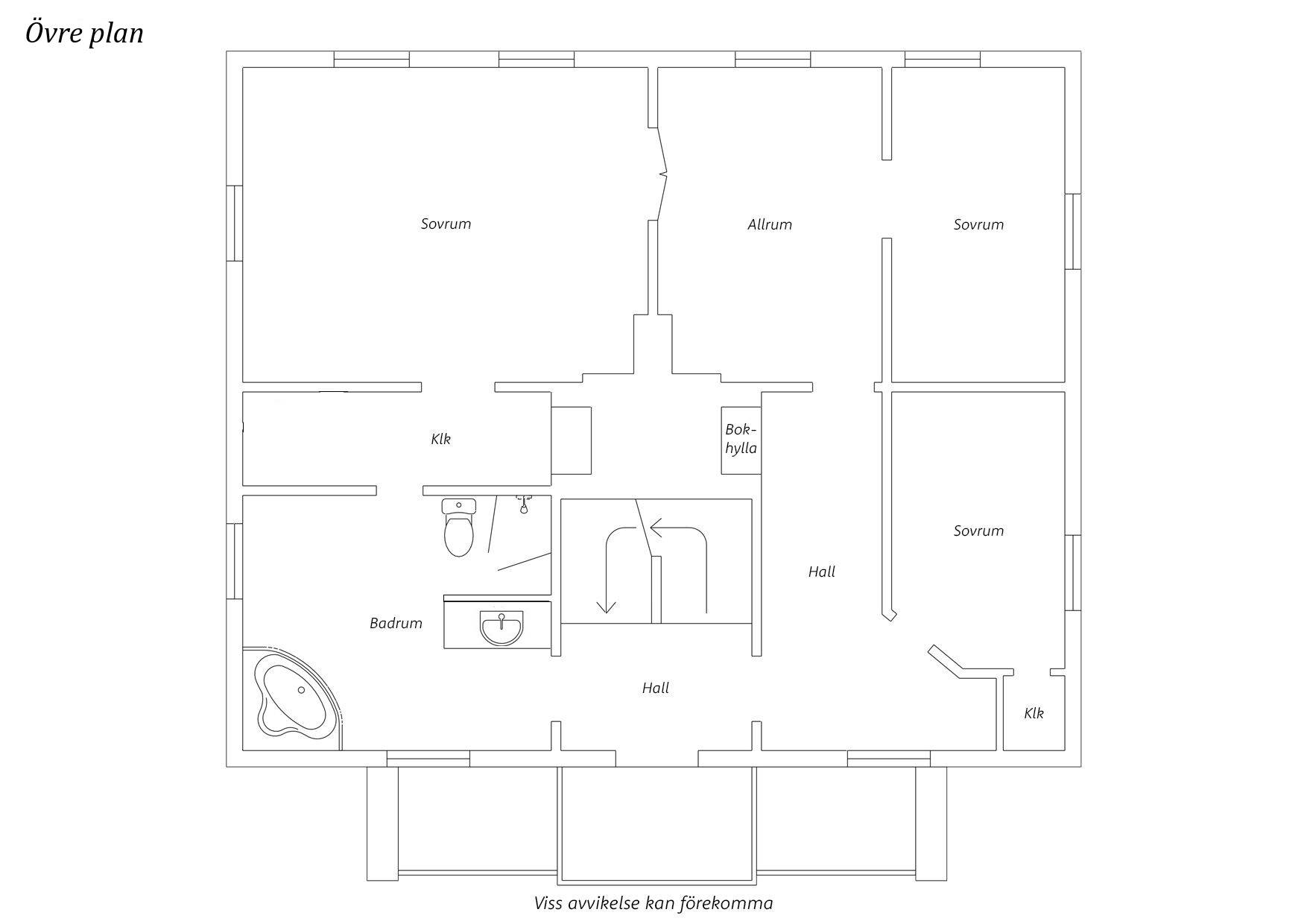6 rum Villa på Villagatan 8 Söderhamns kommun - bild 14