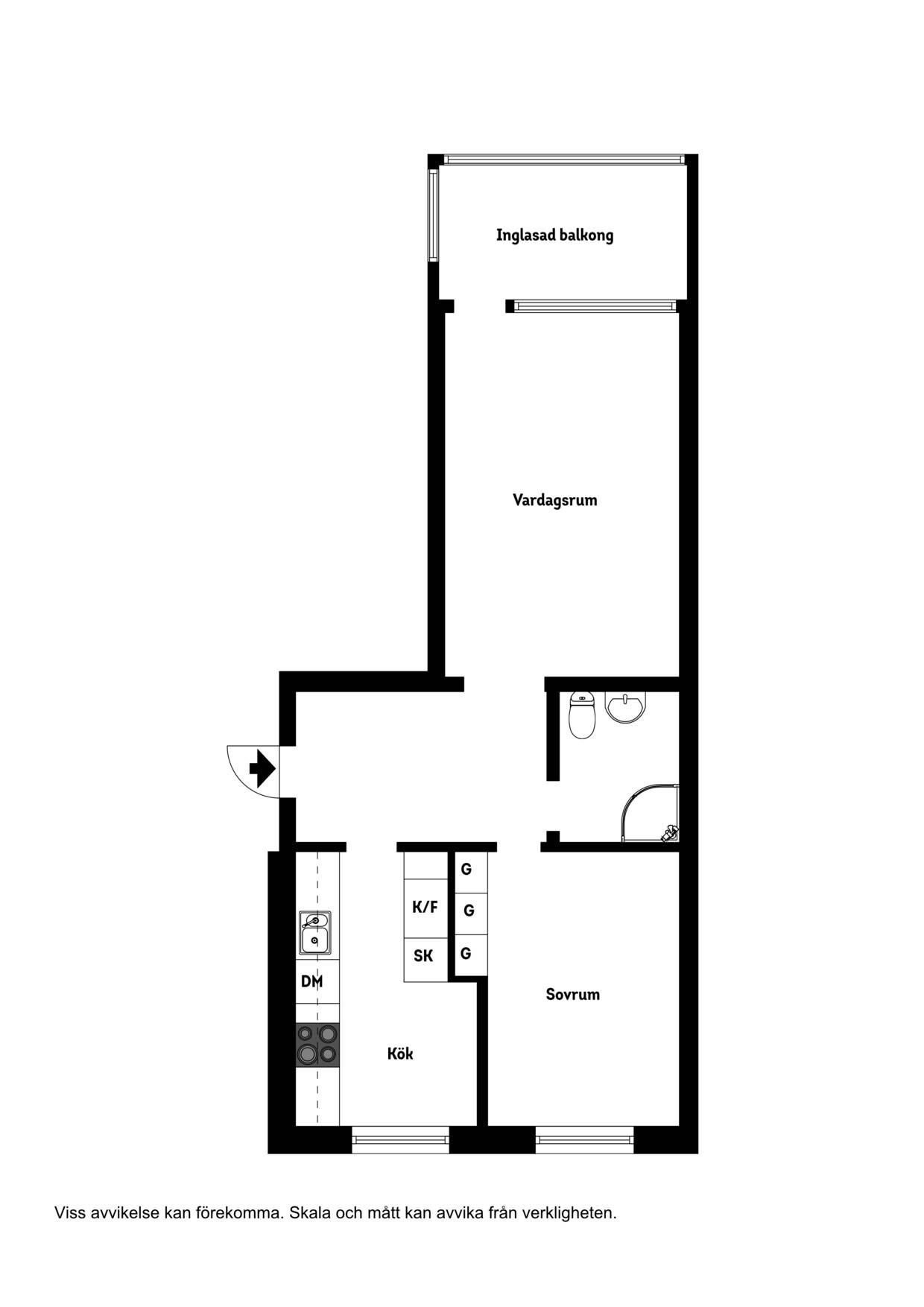 2 rum Lägenhet på Torsgatan 19I Alhem Skellefteå kommun - bild 27