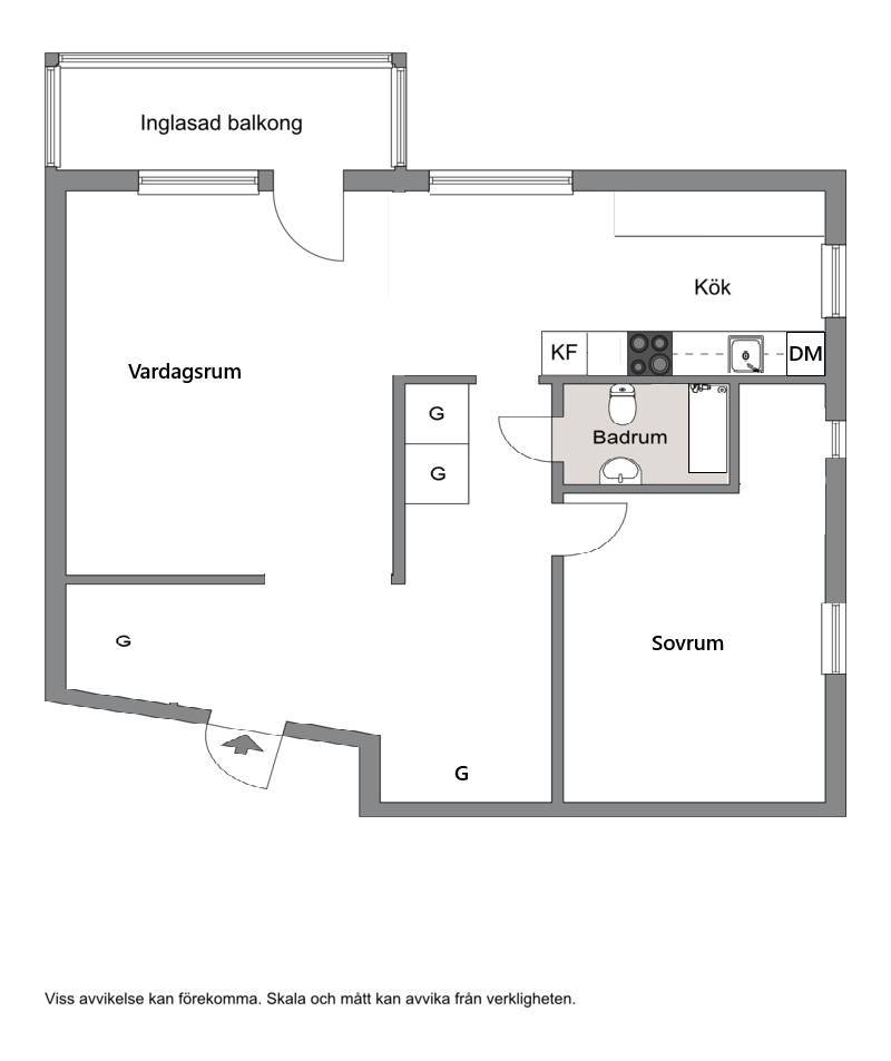 2 rum Lägenhet på Eva Bonniers Gata 8 Fruängen Stockholms kommun - bild 19