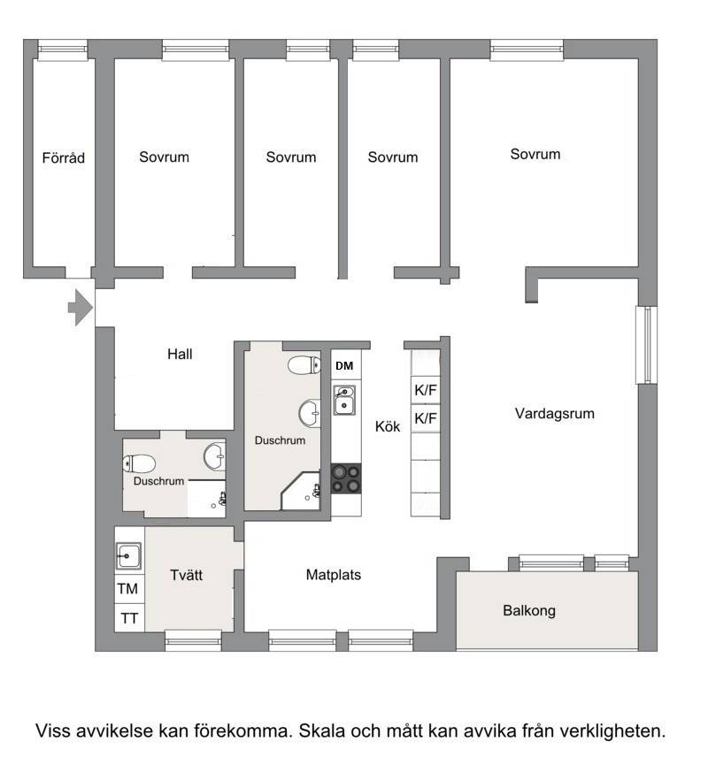 5 rum Lägenhet på Björnbärsstigen 6 Kungsängen - Ekhammar Upplands-Bro kommun - bild 19