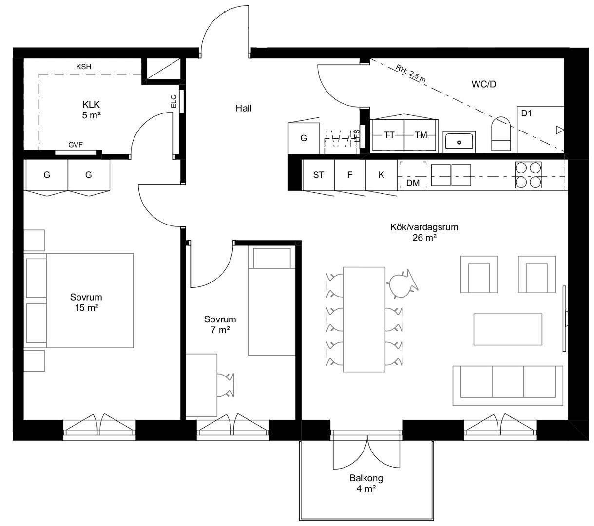 3 rum Lägenhet på Engelbrekst väg 27 Tureberg Sollentuna kommun - bild 7