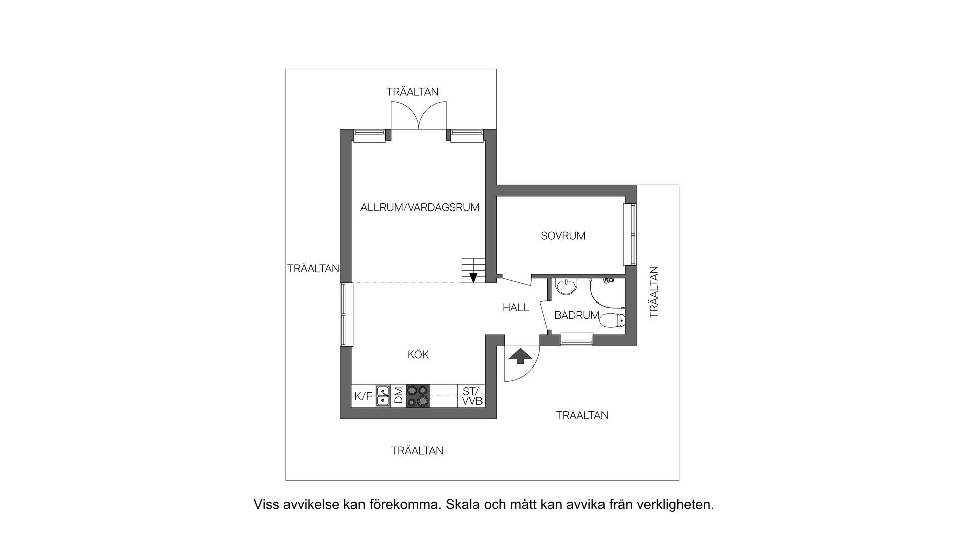 2 rum Villa på Marbäcks Rådjursväg 11 Marbäck Halmstads kommun - bild 24