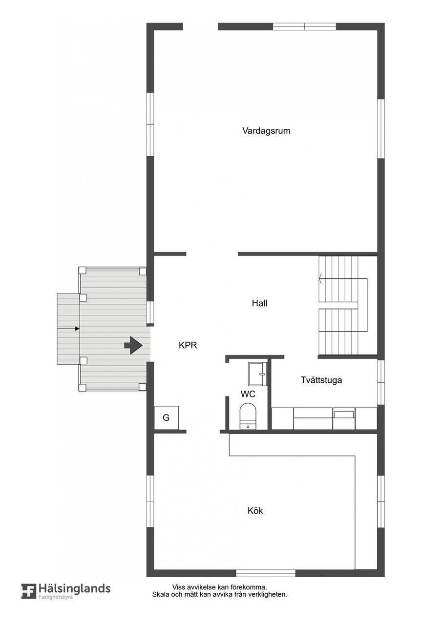 123 m² Villa på Hagmarksvägen 35 Hudiksvalls kommun - bild 23