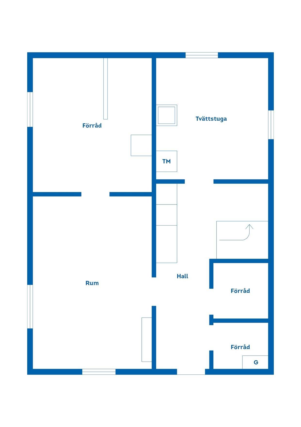 3 rum Villa på Movägen 5 Fågelfors Högsby kommun - bild 19