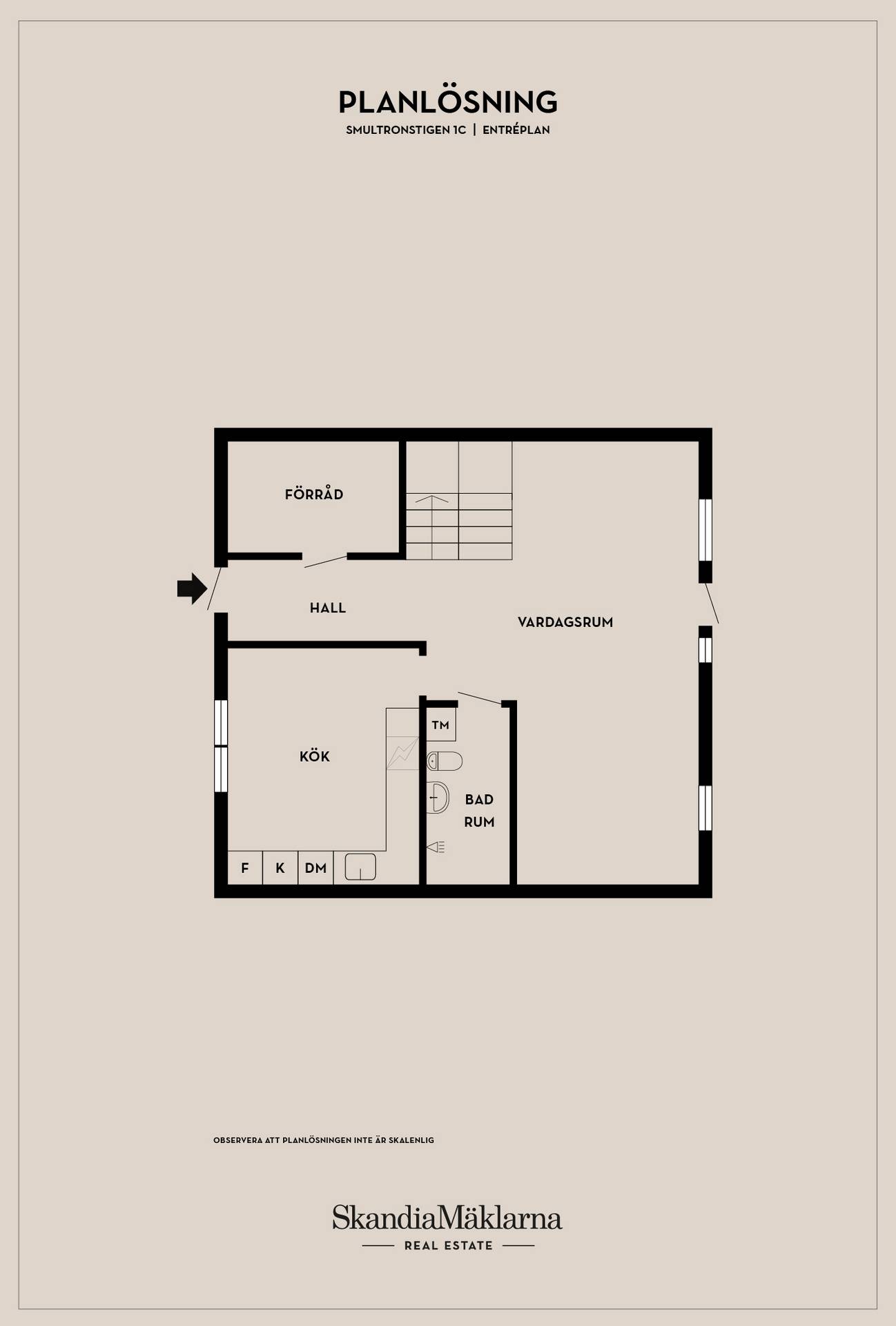 5 rum Radhus på Smultronstigen 1C Bärområdet Ystads kommun - bild 38