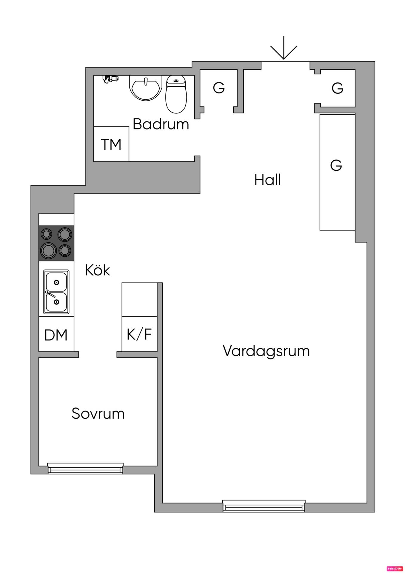 2 rum Lägenhet på Svarvargatan 3, 2tr Kungsholmen Stockholms kommun - bild 24