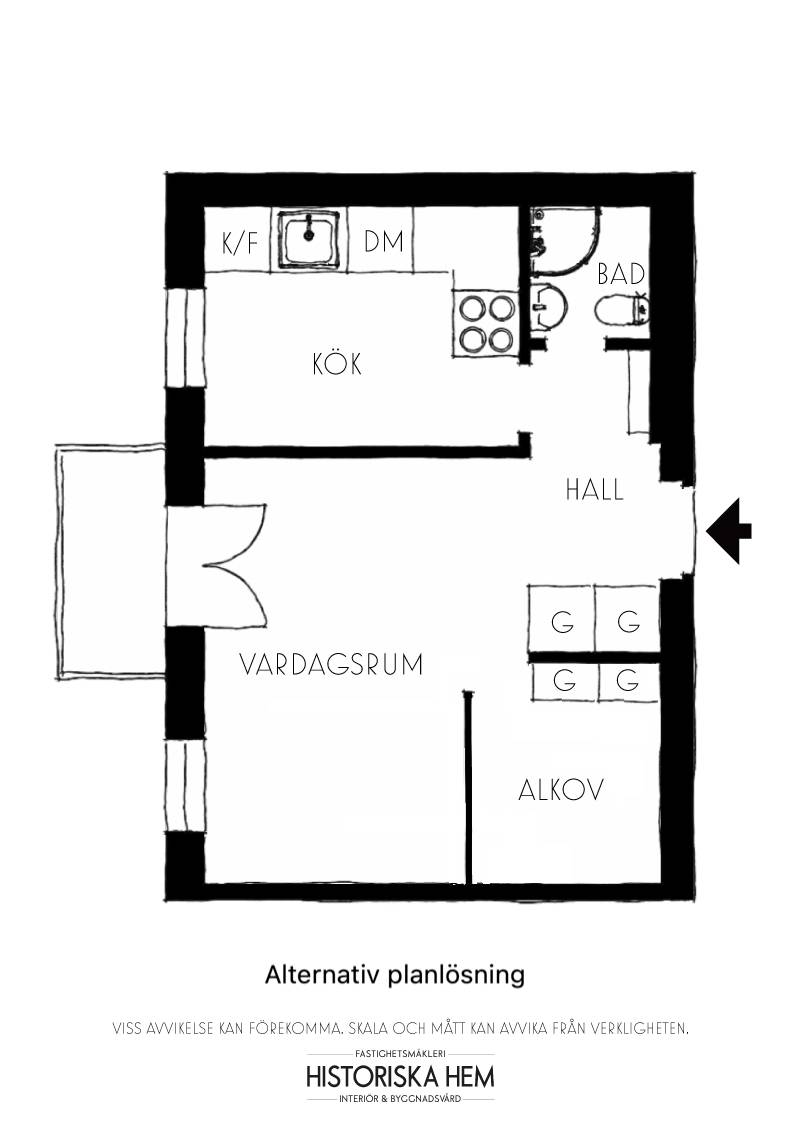 1 rum Lägenhet på Hövdingagatan 31 Örnsberg/Aspudden Stockholms kommun - bild 28