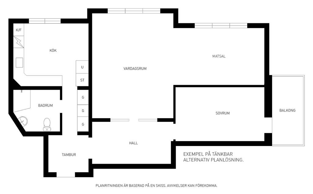2 rum Lägenhet på Erik Dahlbergsgatan 24 Nedre Gärdet Stockholms kommun - bild 44