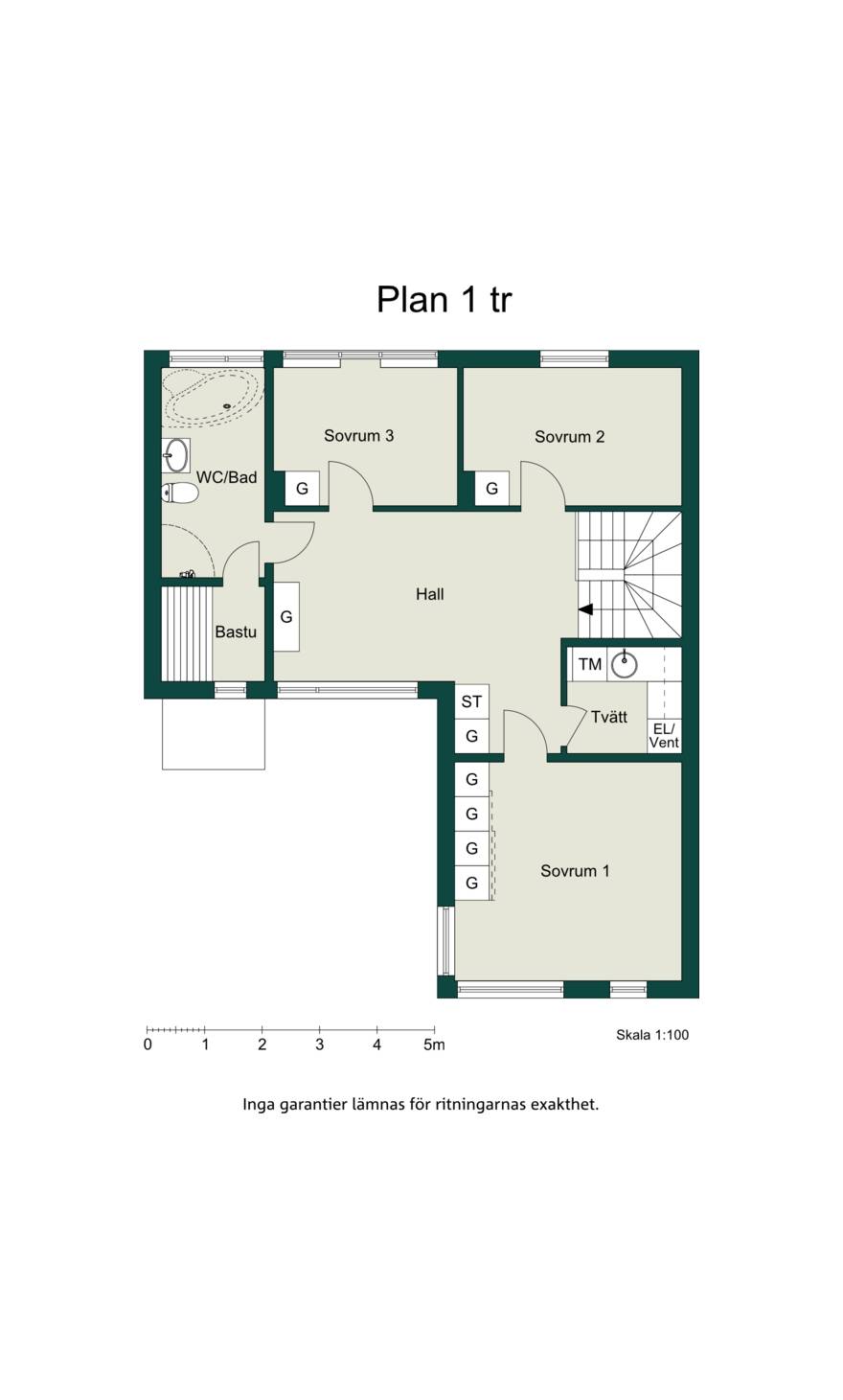 138 m² Villa på Jungs väg 10E Tegelviken Kalmar kommun - bild 22