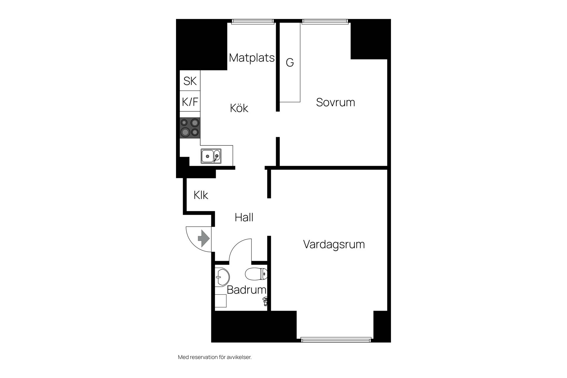 2 rum Lägenhet på Centrumvägen 5B Älmsta centralt Norrtälje kommun - bild 15