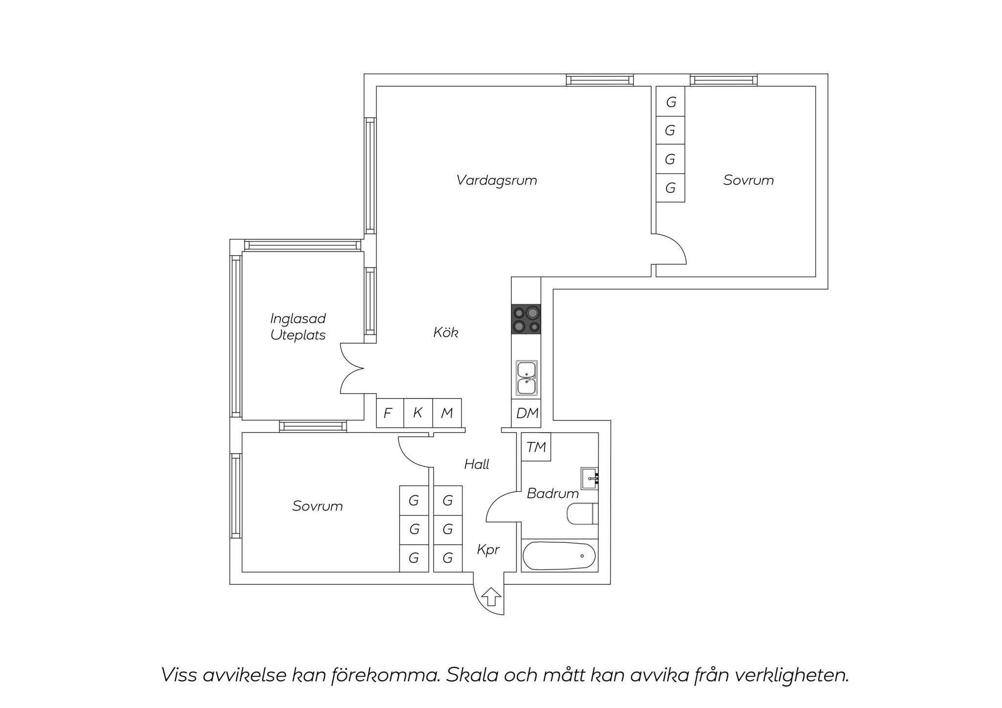 3 rum Lägenhet på Viksängsvägen 20 Östertälje Södertälje kommun - bild 23