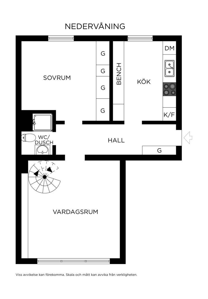 4 rum Lägenhet på Brommagatan 8 Tågaborg Helsingborgs kommun - bild 24