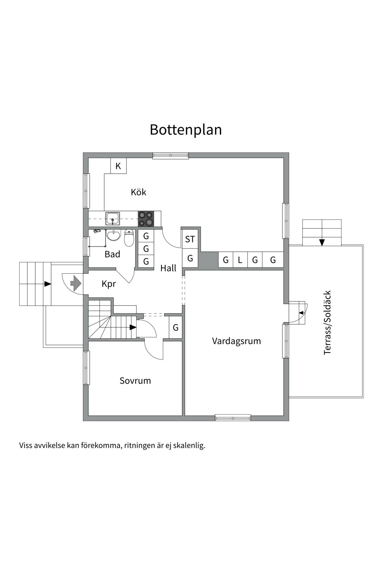 2 rum Villa på Södra Hökhuvudsvägen 3 Gimo Östhammars kommun - bild 50