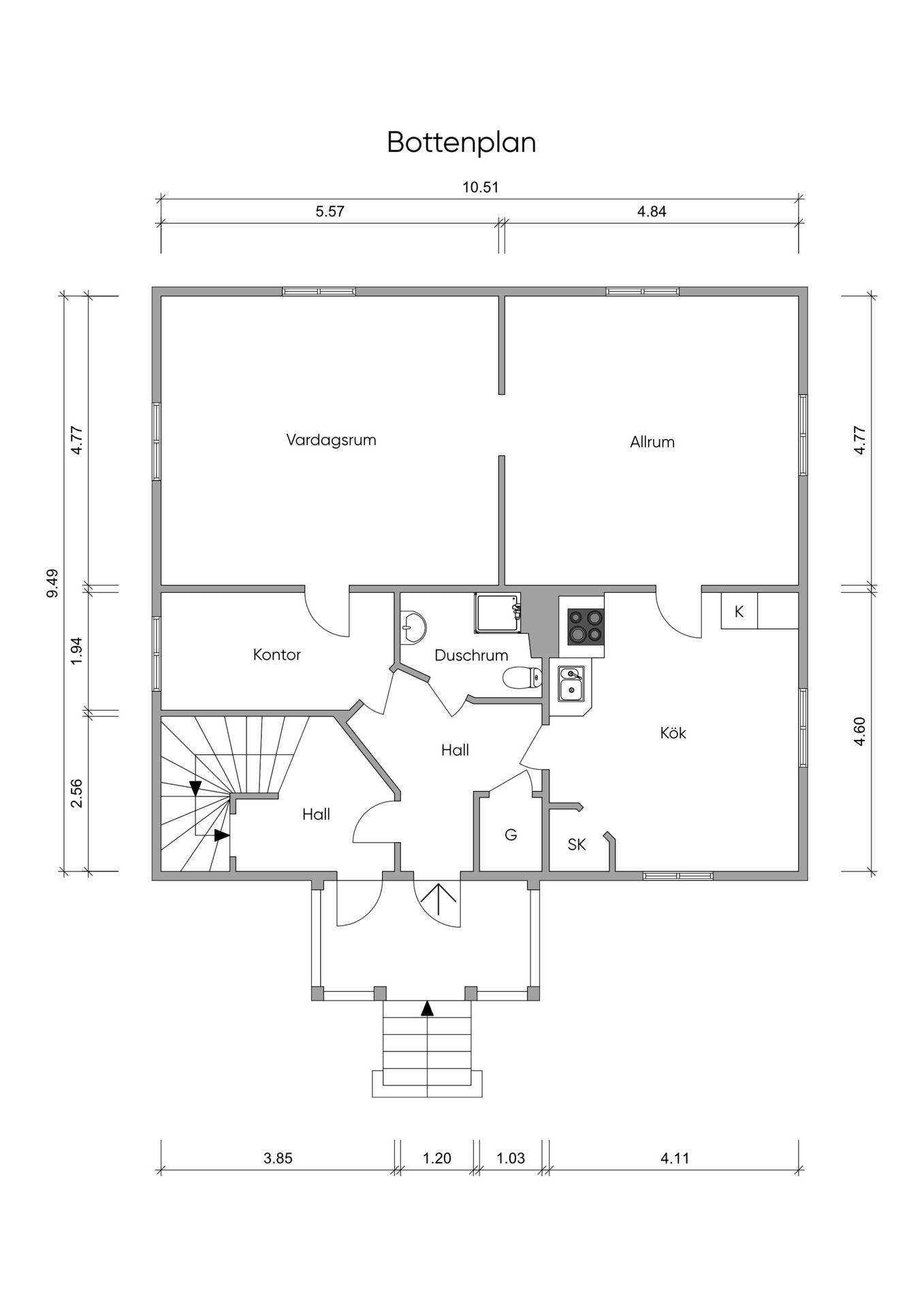 4 rum Villa på Västra Bangatan 12 Åmål Åmåls kommun - bild 20