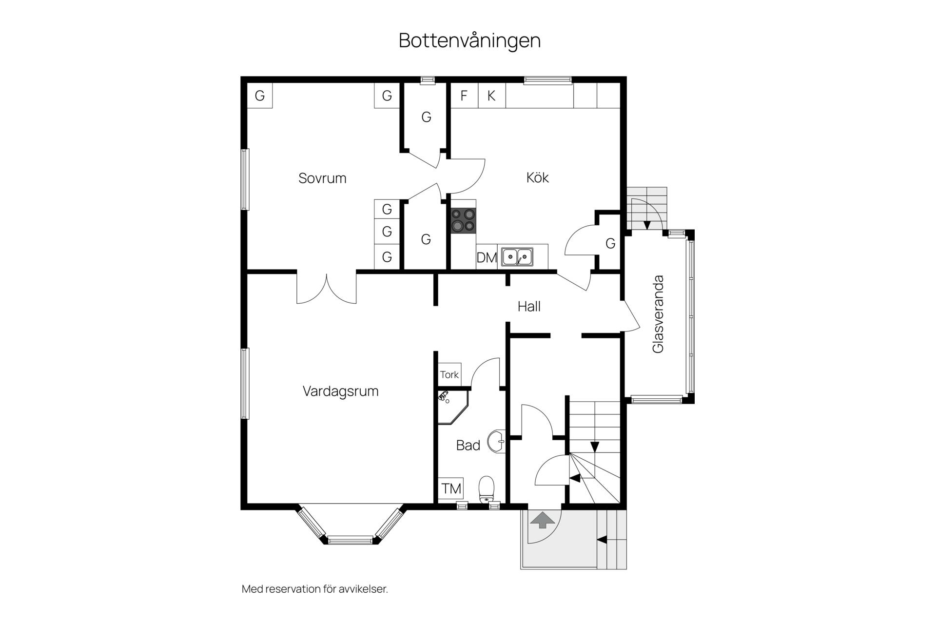 8 rum Villa på Rosenborgsgatan 15A Södermalm Sundsvalls kommun - bild 54