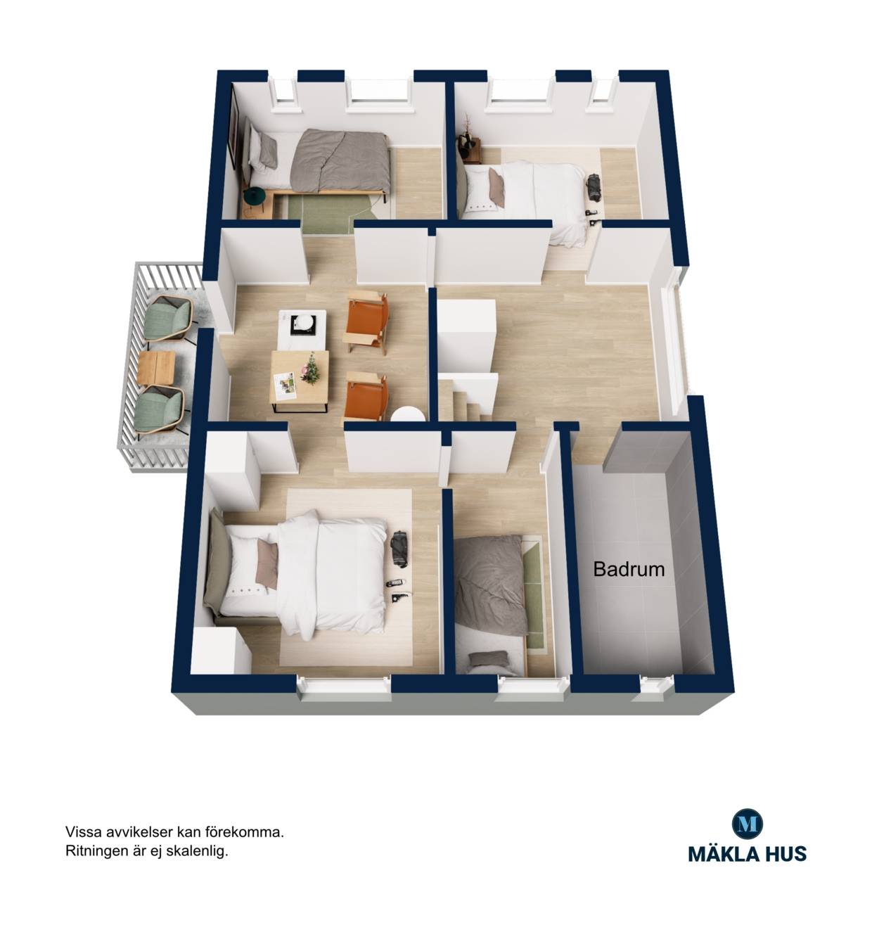 7 rum Villa på Jönköpingsvägen 40 Centralt Värnamo kommun - bild 36