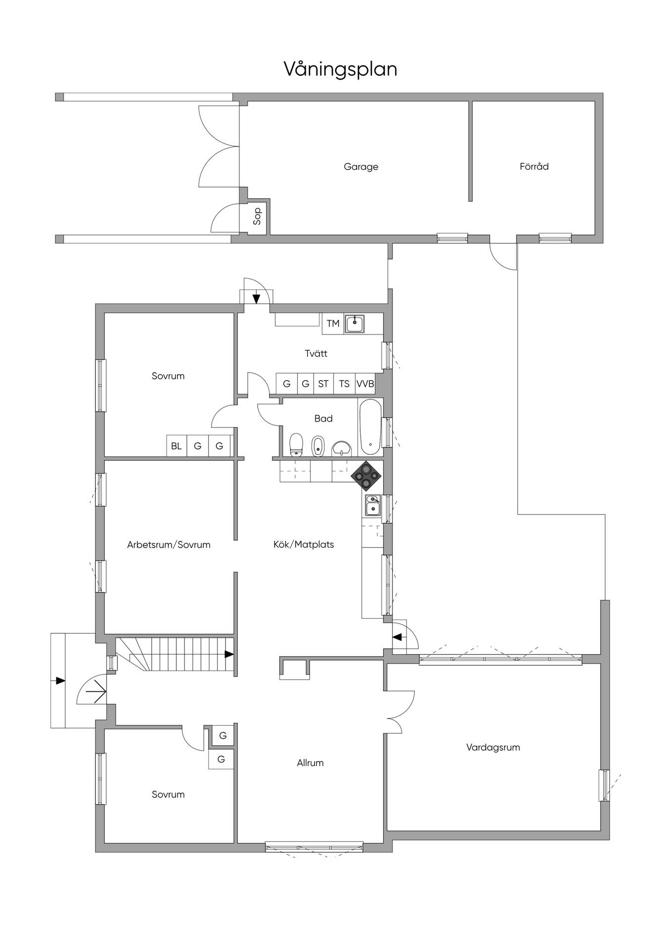 9 rum Villa på Hedgatan 5 Kvidinge Åstorps kommun - bild 27