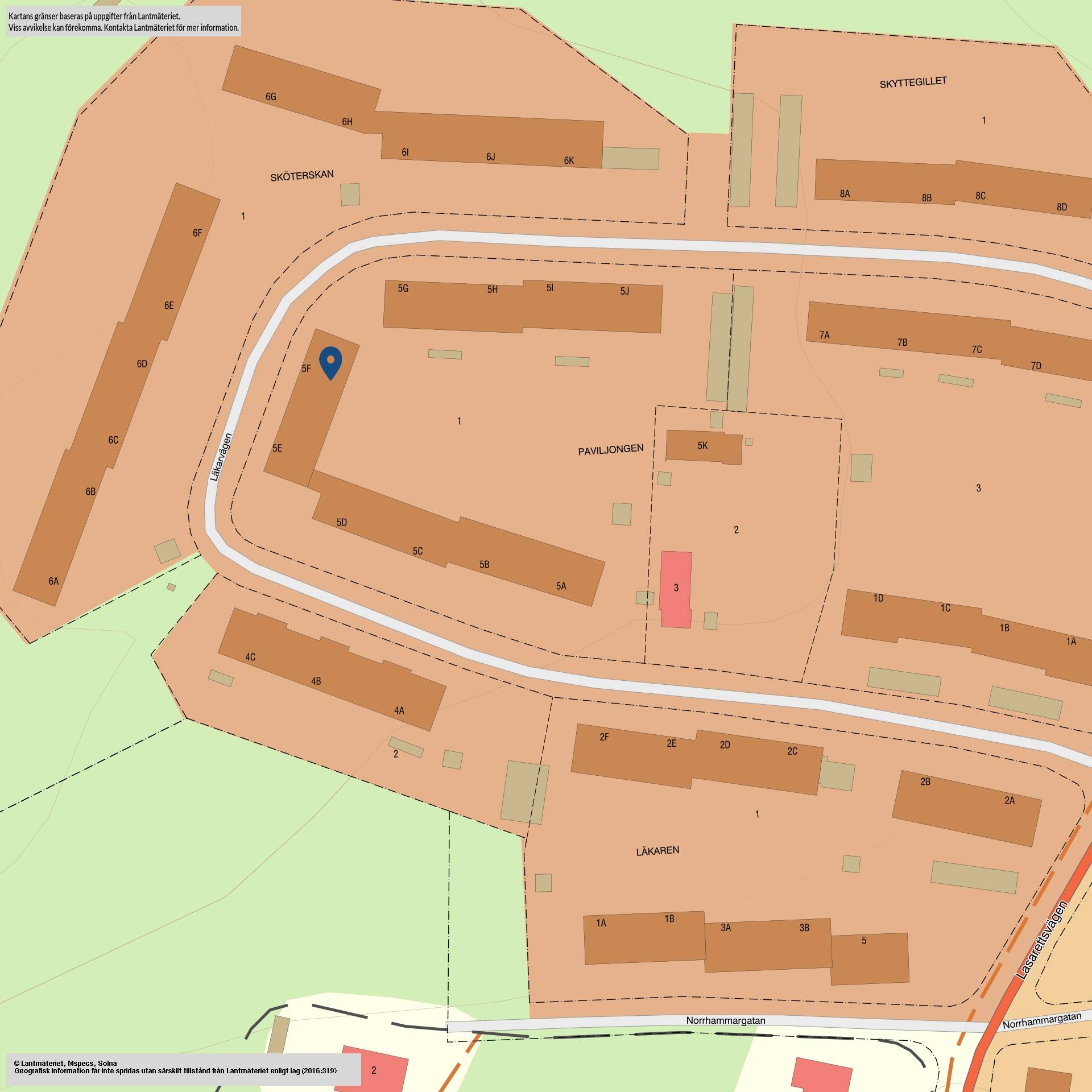 1 rum Lägenhet på Läkarvägen 5F Skellefteå Skellefteå kommun - bild 16