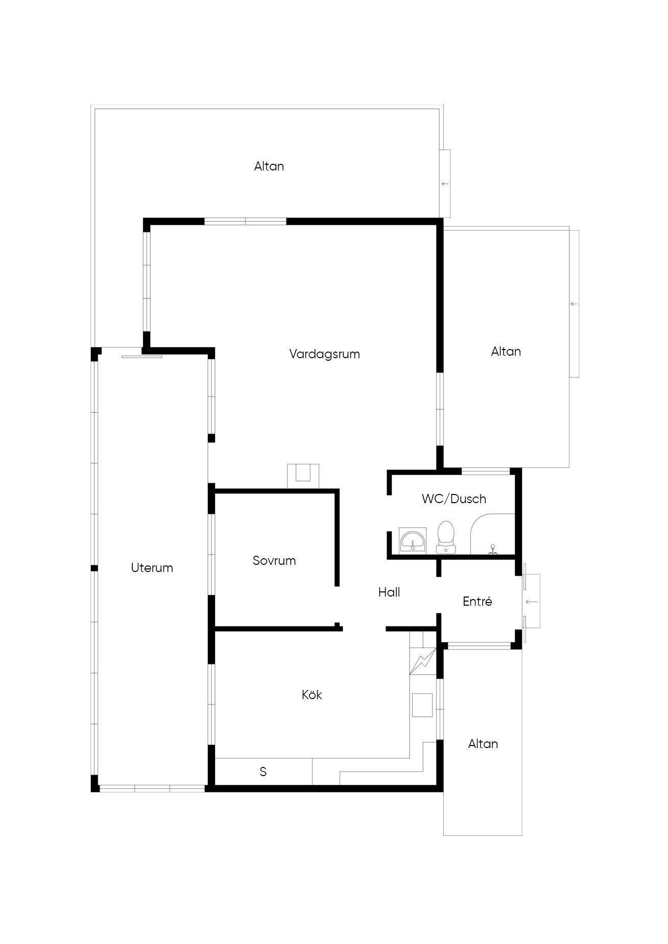2 rum Villa på Långroudden 115 Arnäsvall Örnsköldsviks kommun - bild 13
