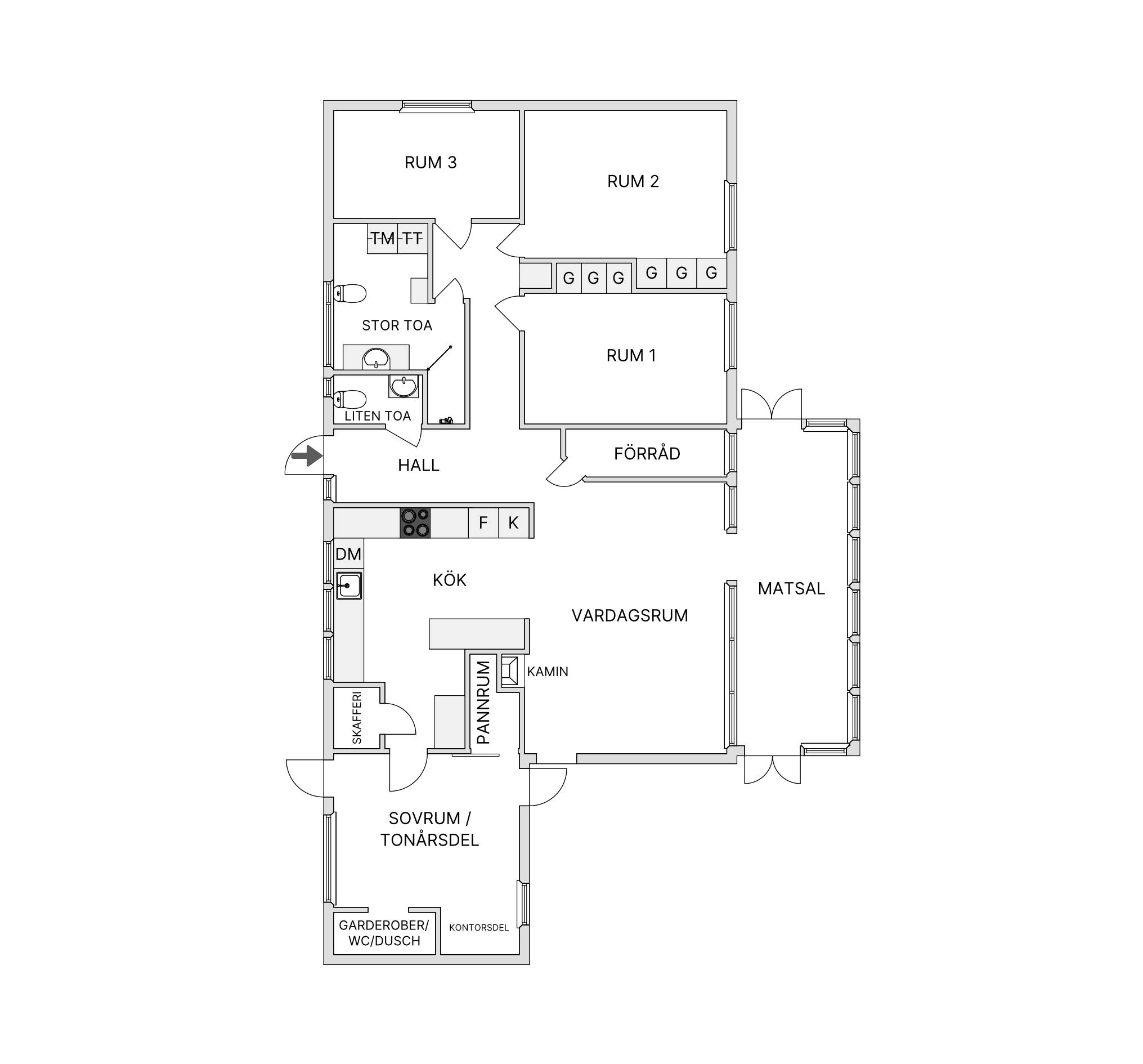 5 rum Villa på Thun-Ollevägen 63 Gustavsberg Lugnet Värmdö kommun - bild 26
