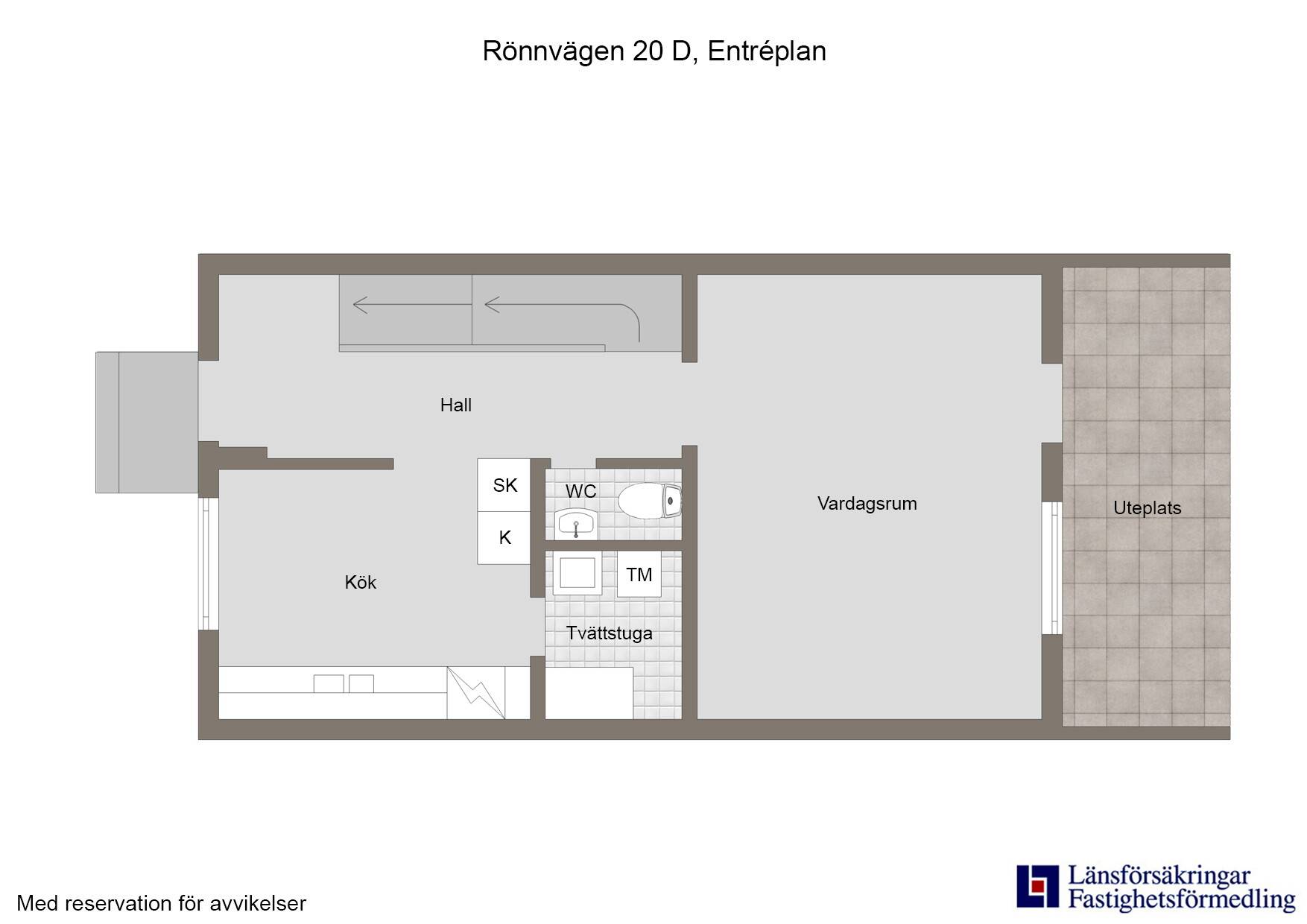 4 rum Lägenhet på Rönnvägen 20 D Fridhem Gävle kommun - bild 31