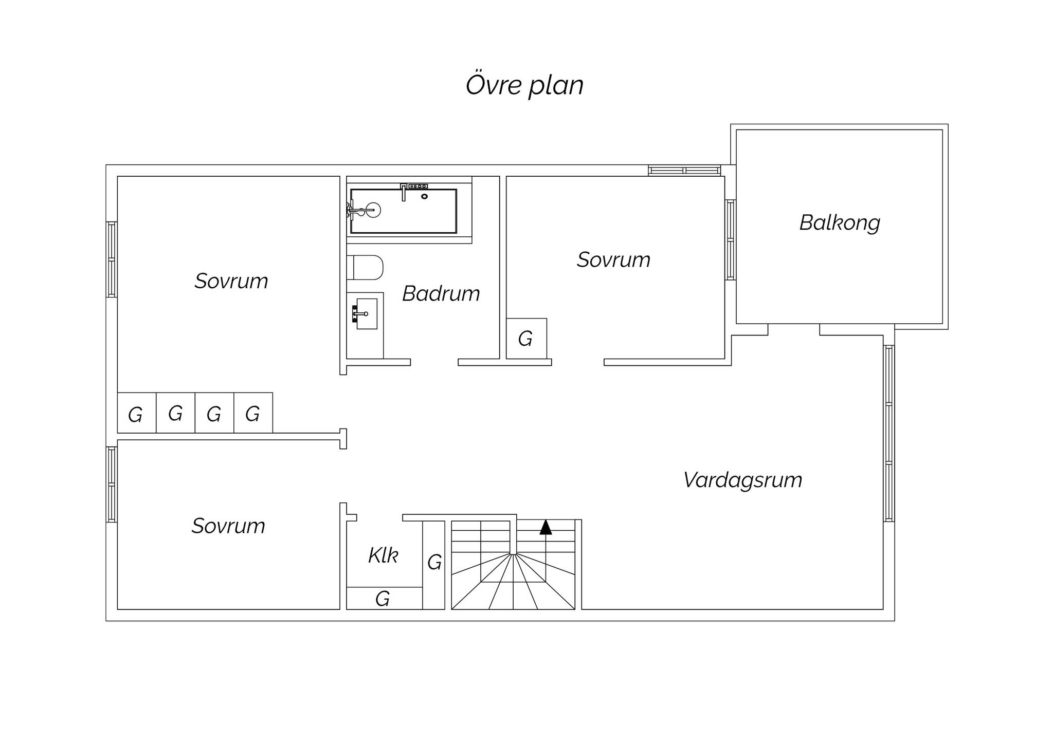 6 rum Villa på Svedens gränd 5 Valbo Gävle kommun - bild 40