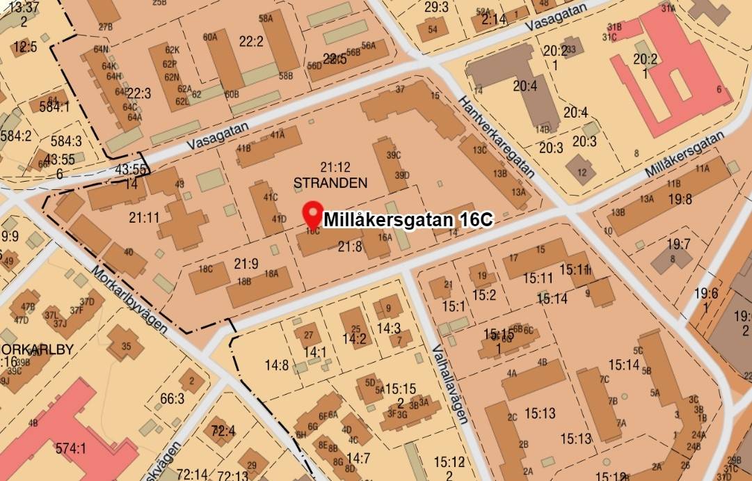 1 rum Lägenhet på Millåkersgatan 16C Centralt Mora kommun - bild 22